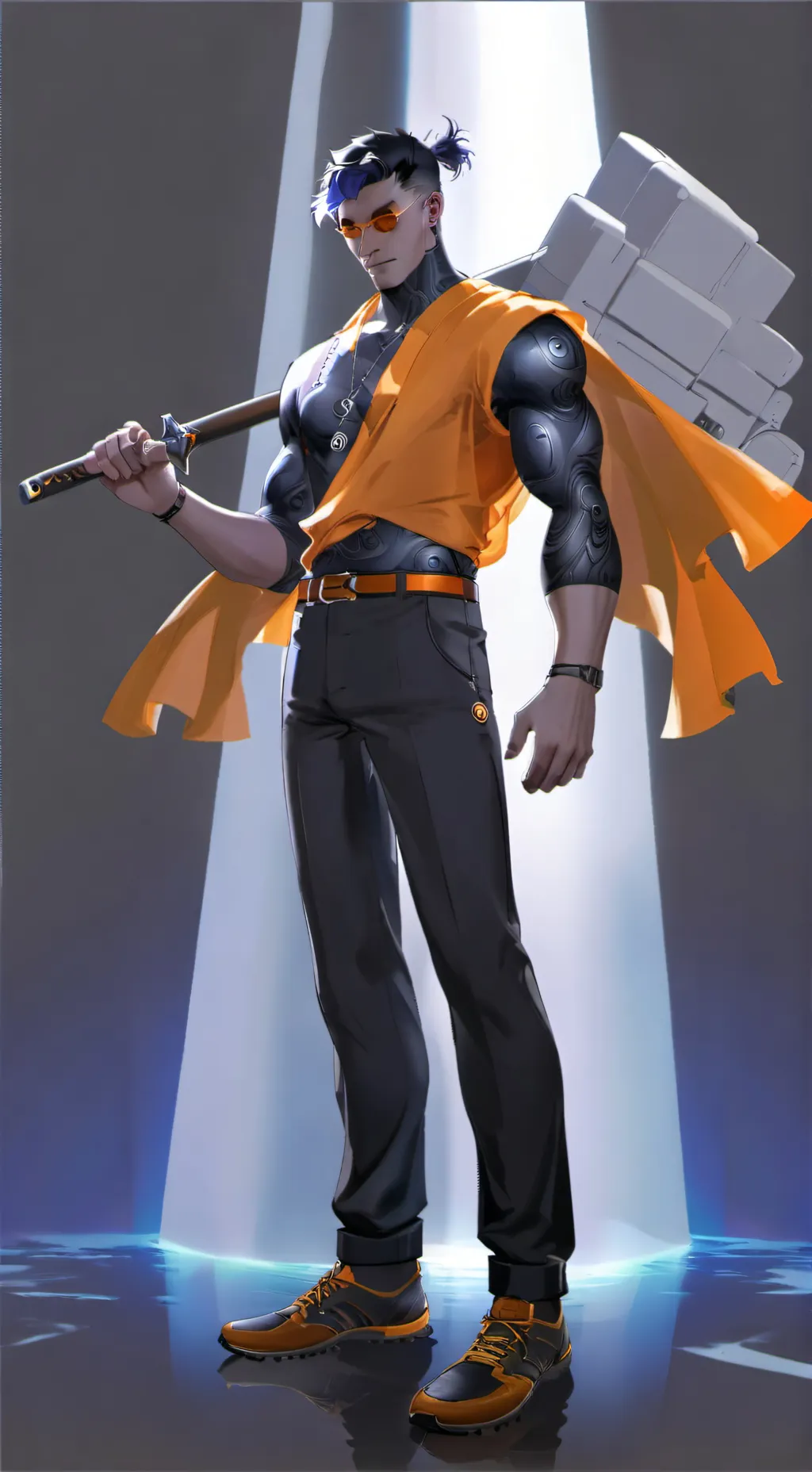 ai character: Nexus background