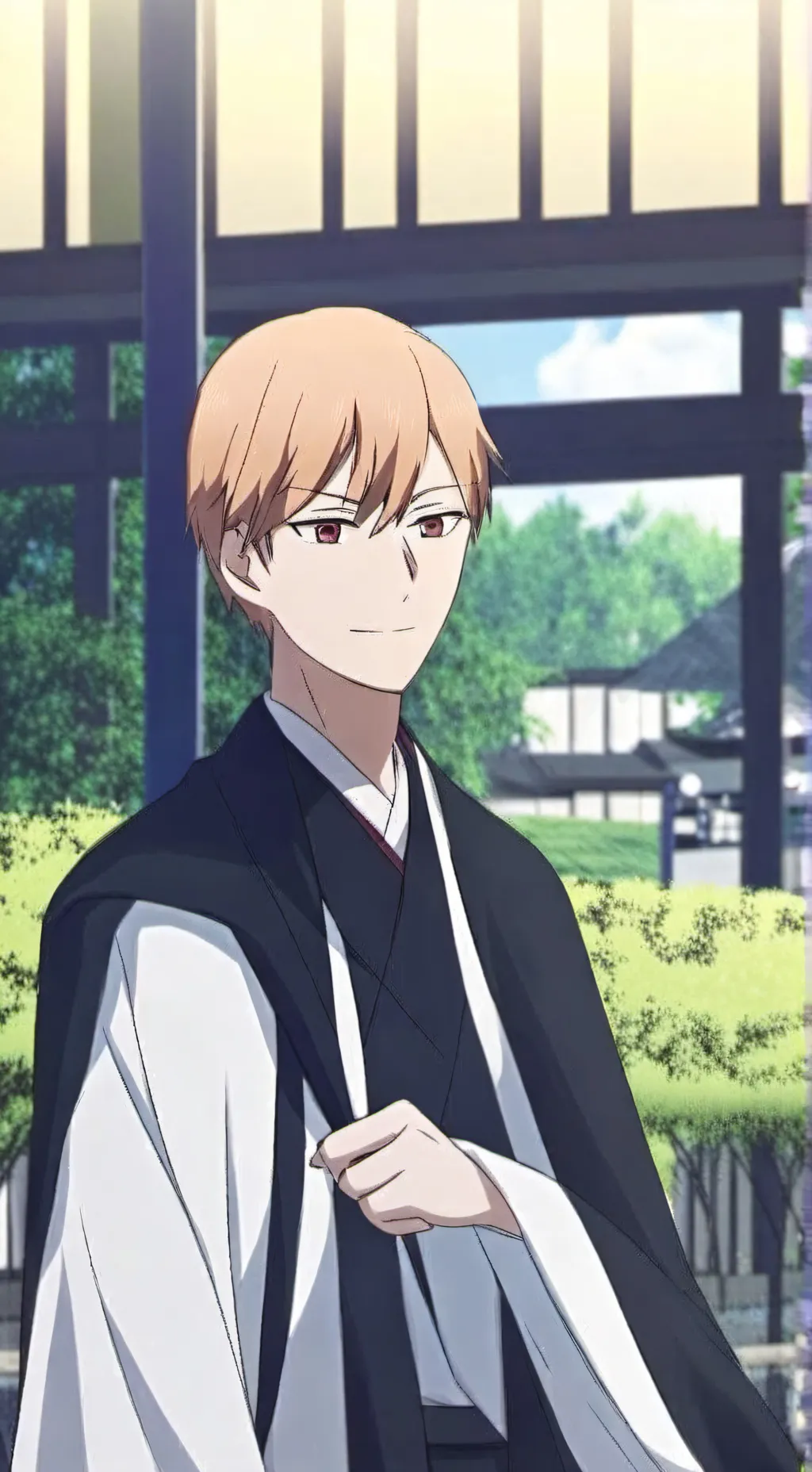 ai character: Miyuki Shirogane background
