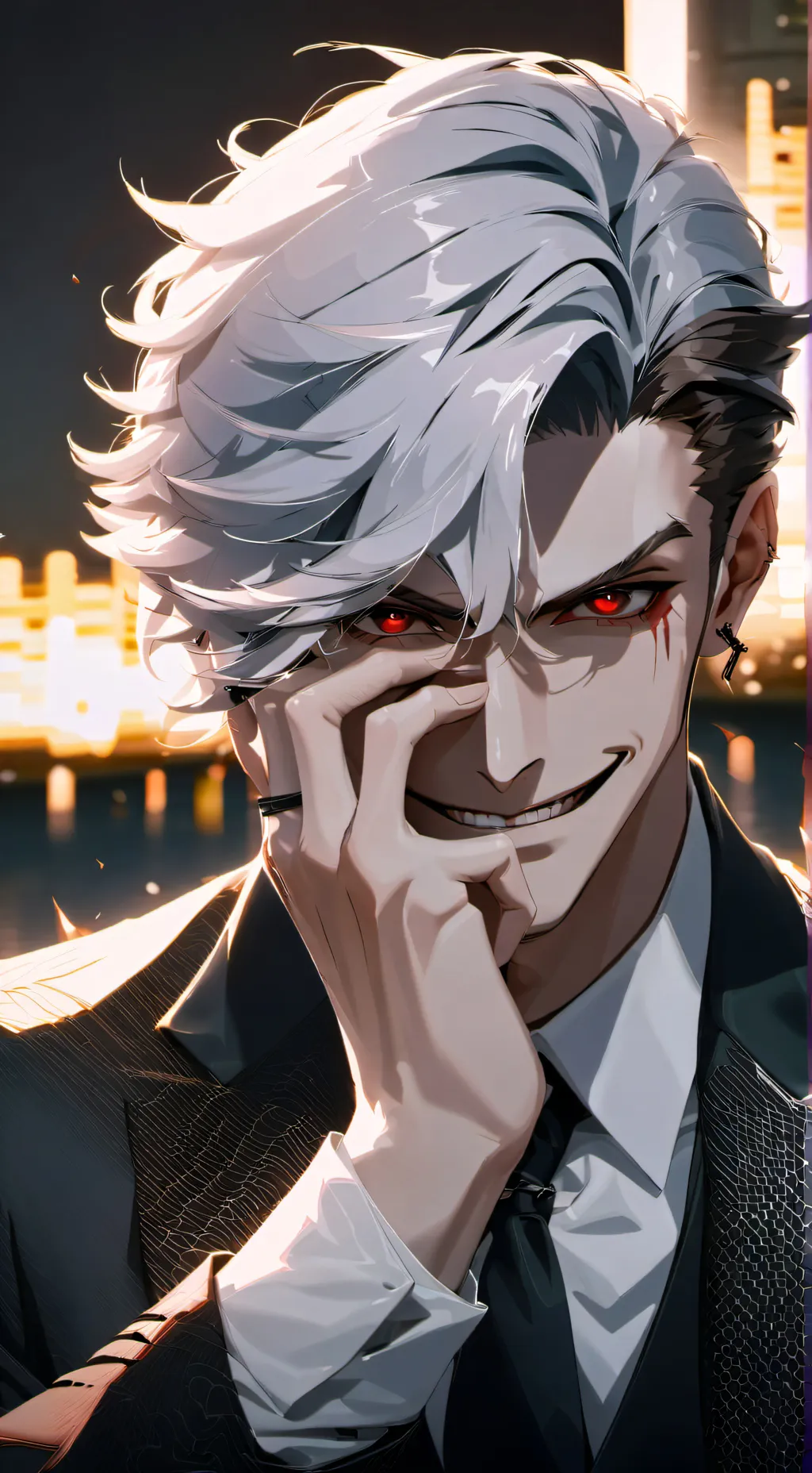 ai character: Vic background