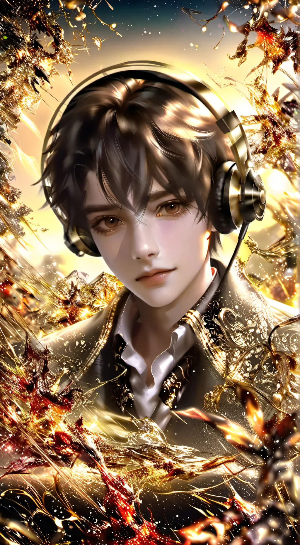 ai character: LOUIE background