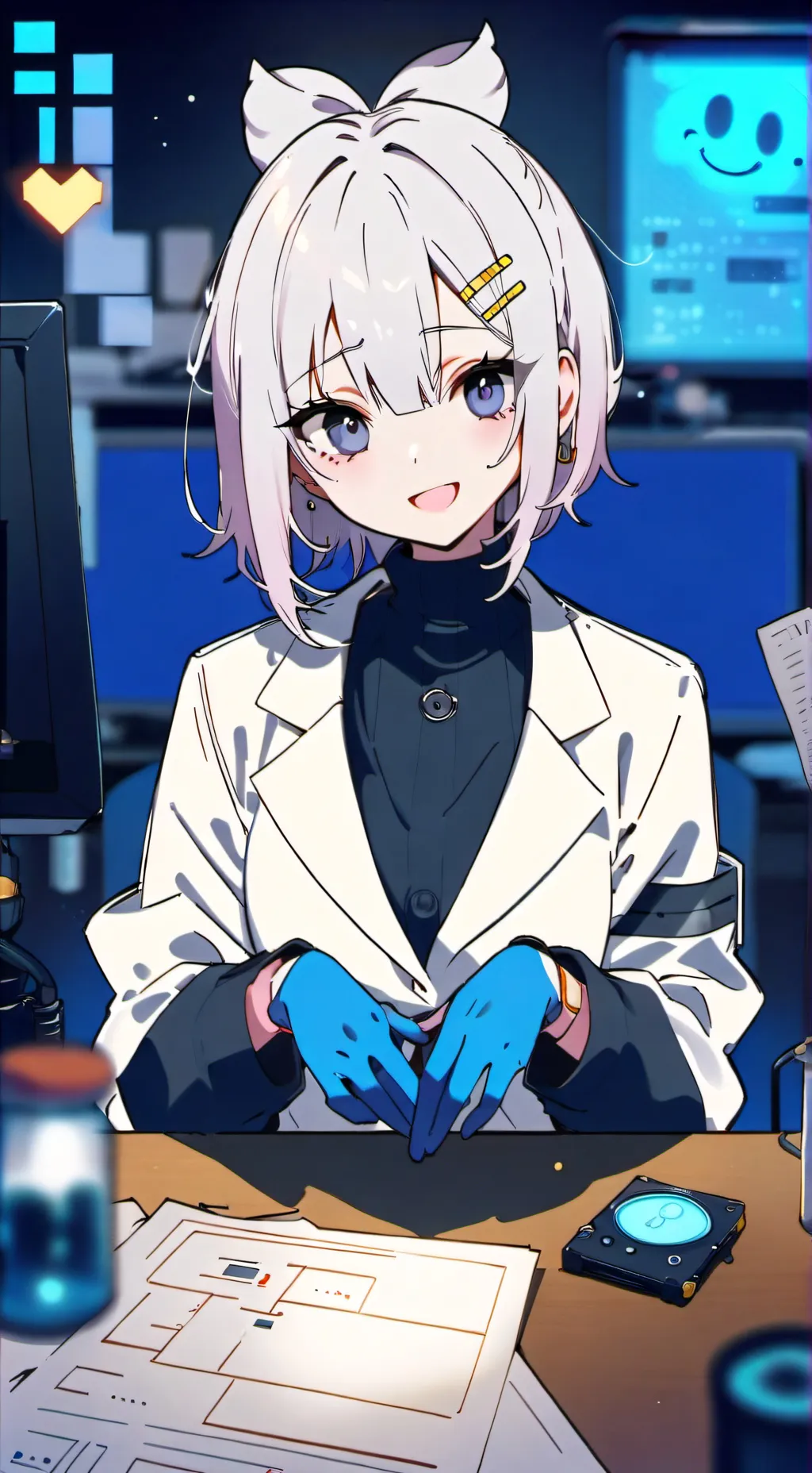 ai character: Mizuki background