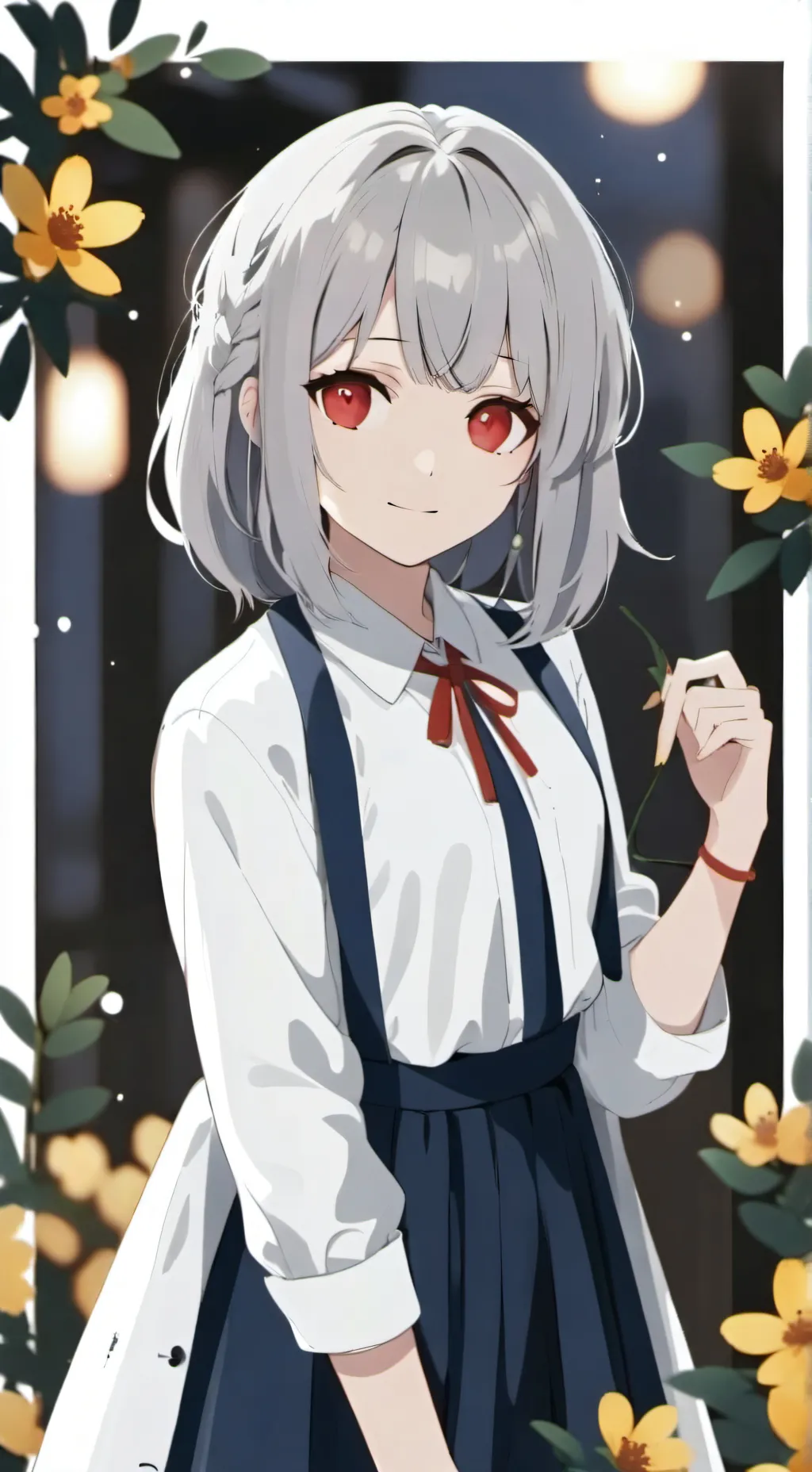 ai character: Rosemary  background