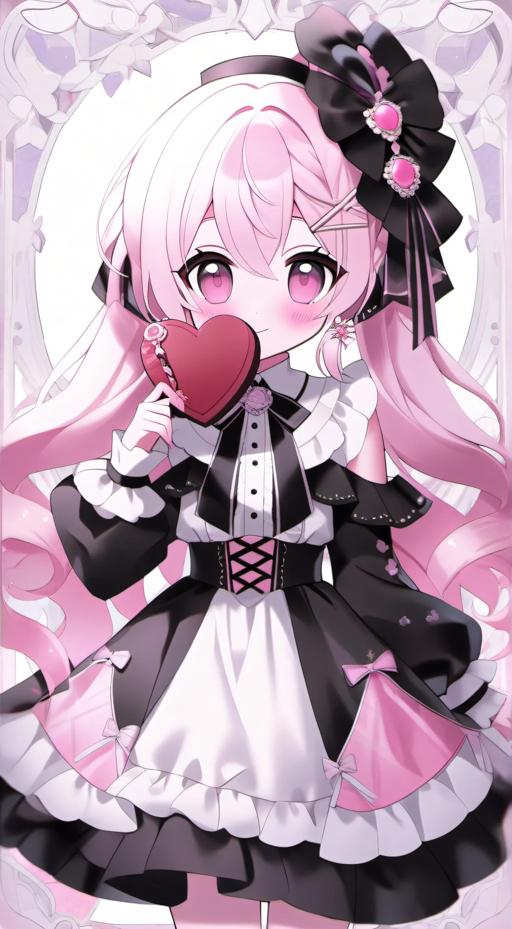 ai character: kny summer time background