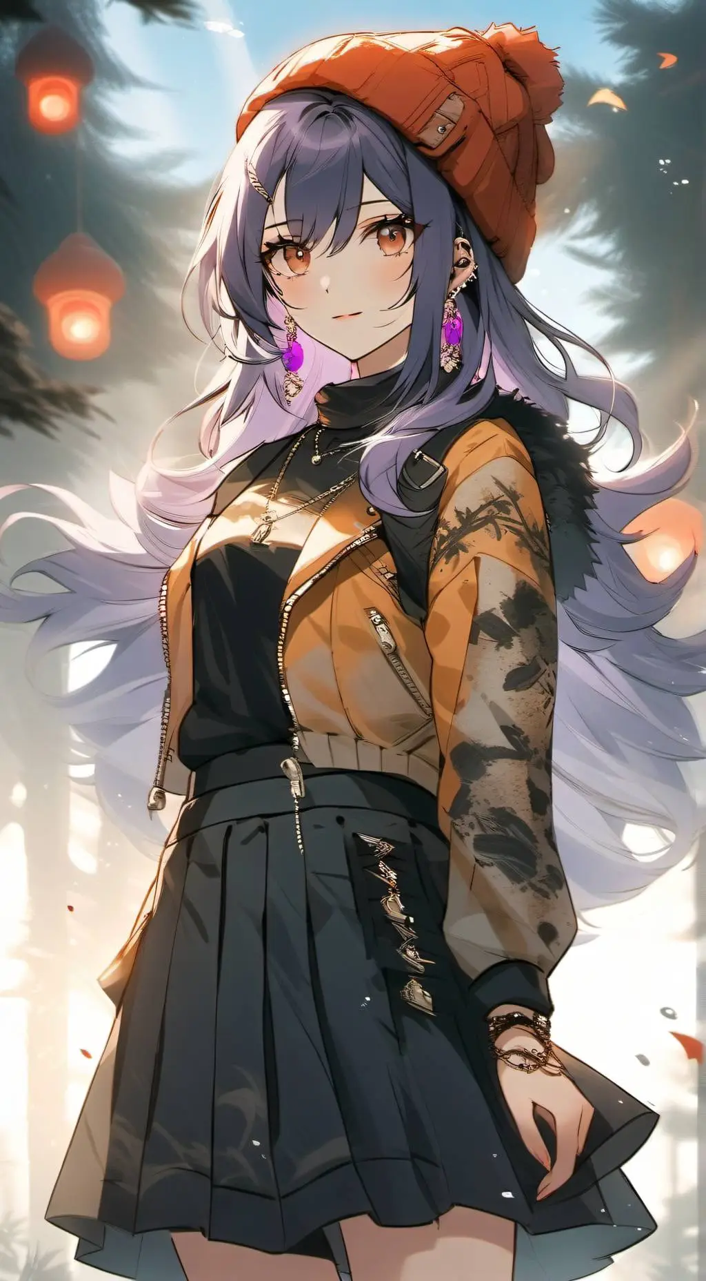 ai character: Uzi background