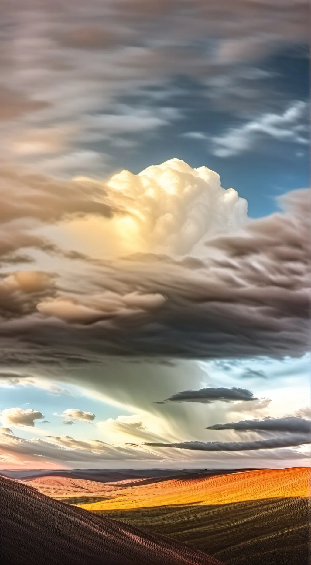 ai character: sky background