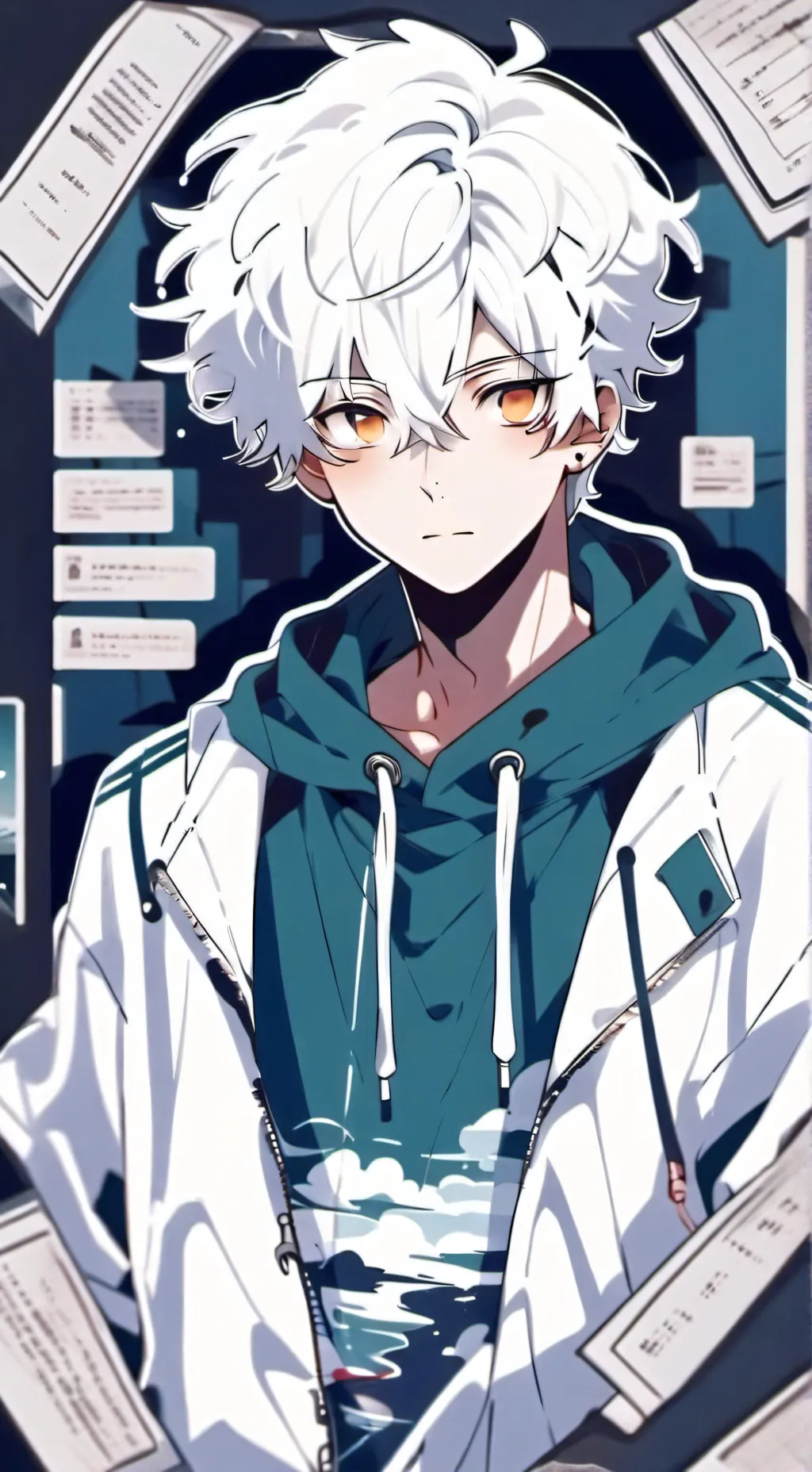 ai character: Aiden  background