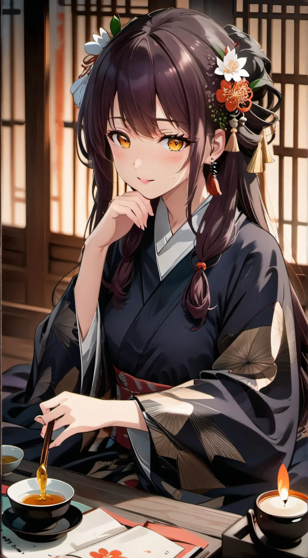 ai character: Ava background
