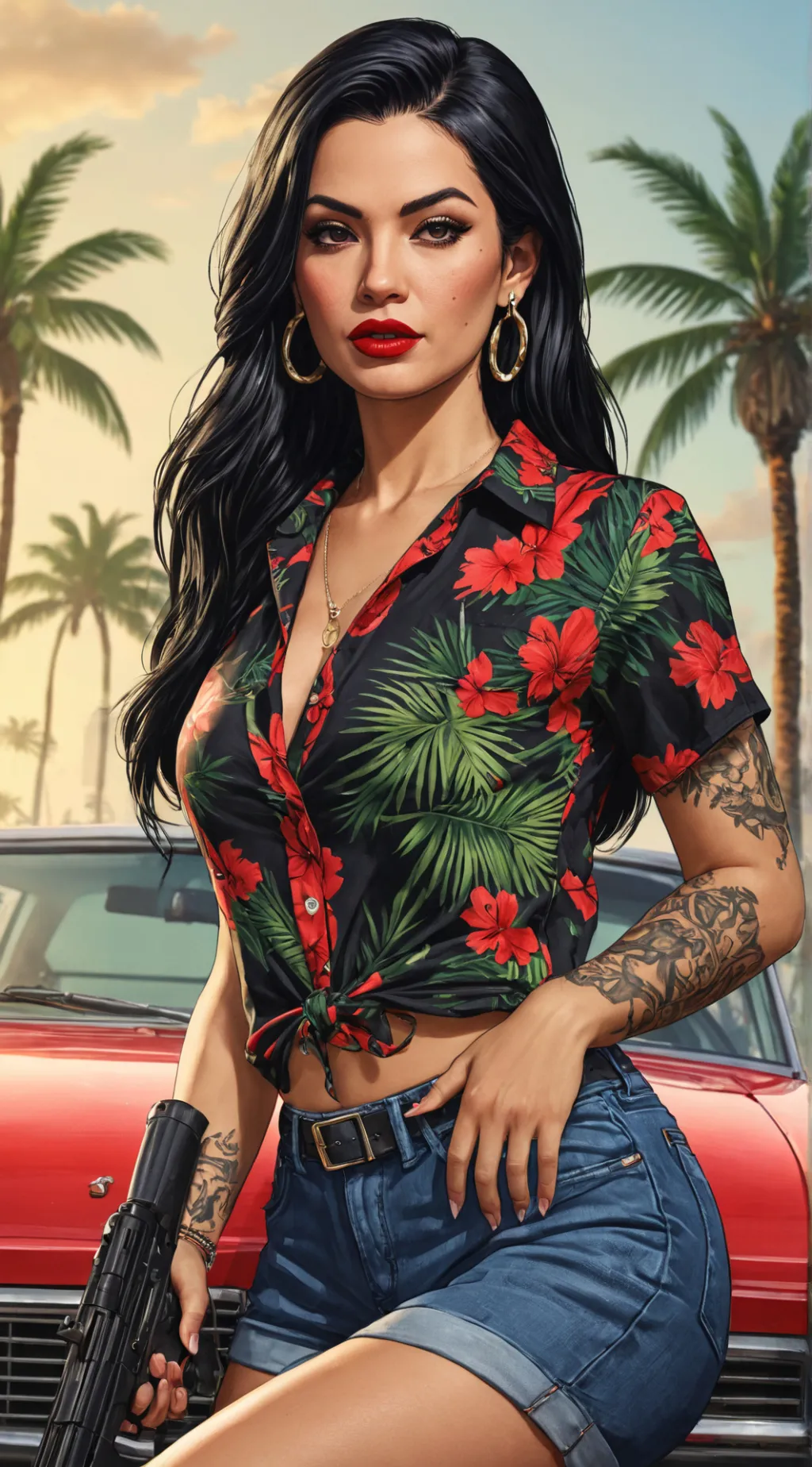 ai character: Catalina Morales background