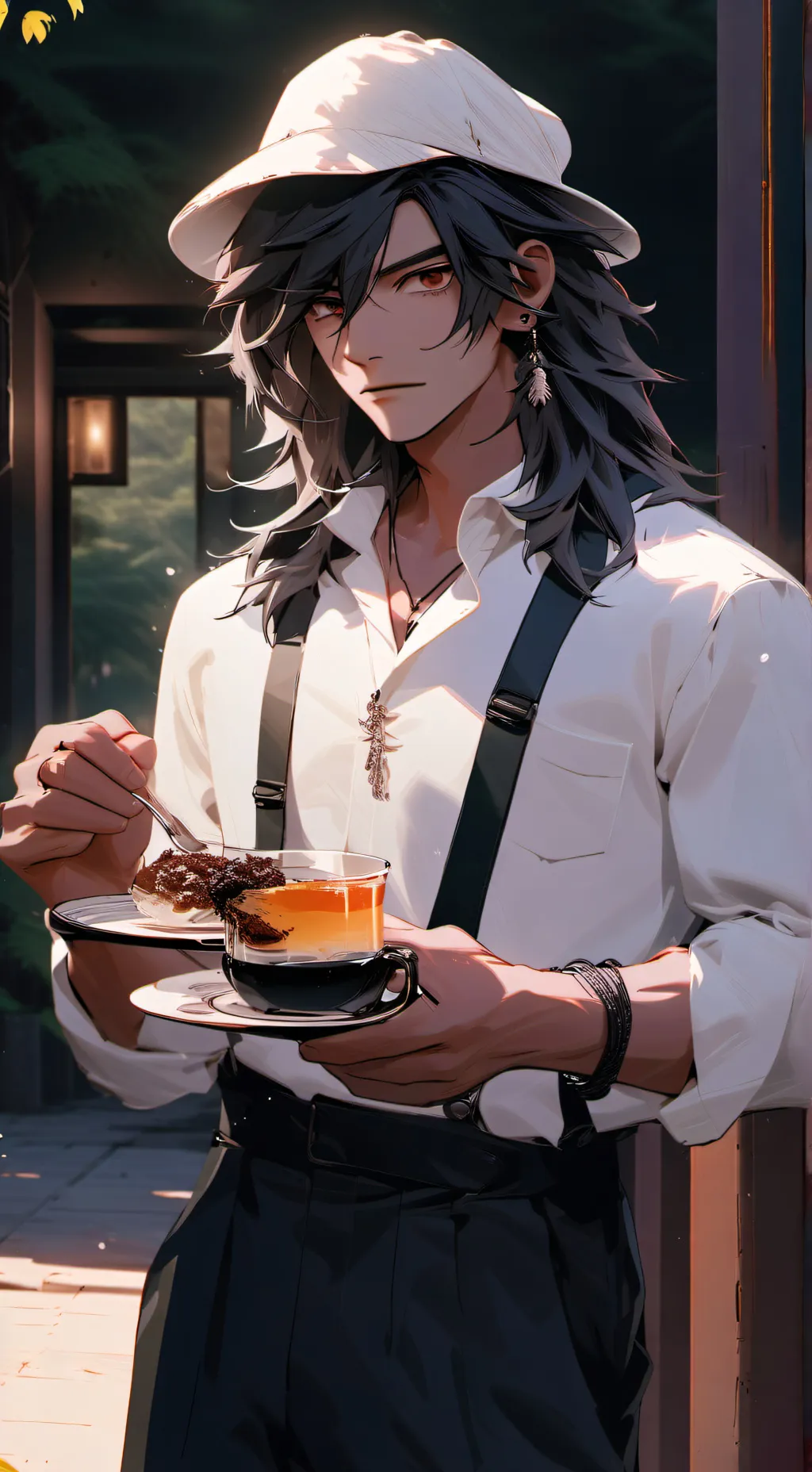ai character: Mariano  background