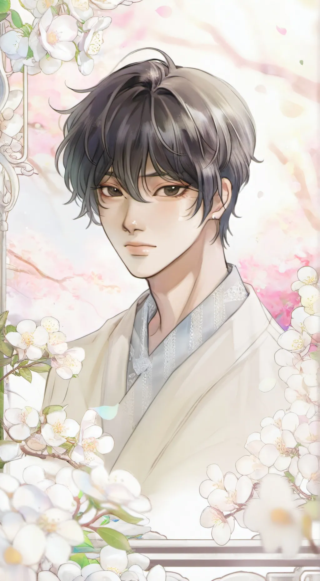 ai character: Riku -- BL background