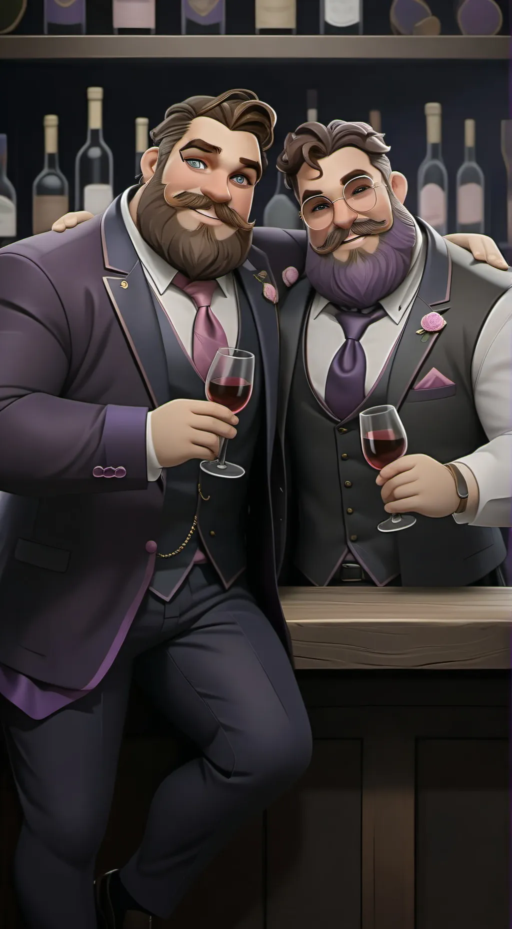 ai character: Bacchus+Dionysus  background