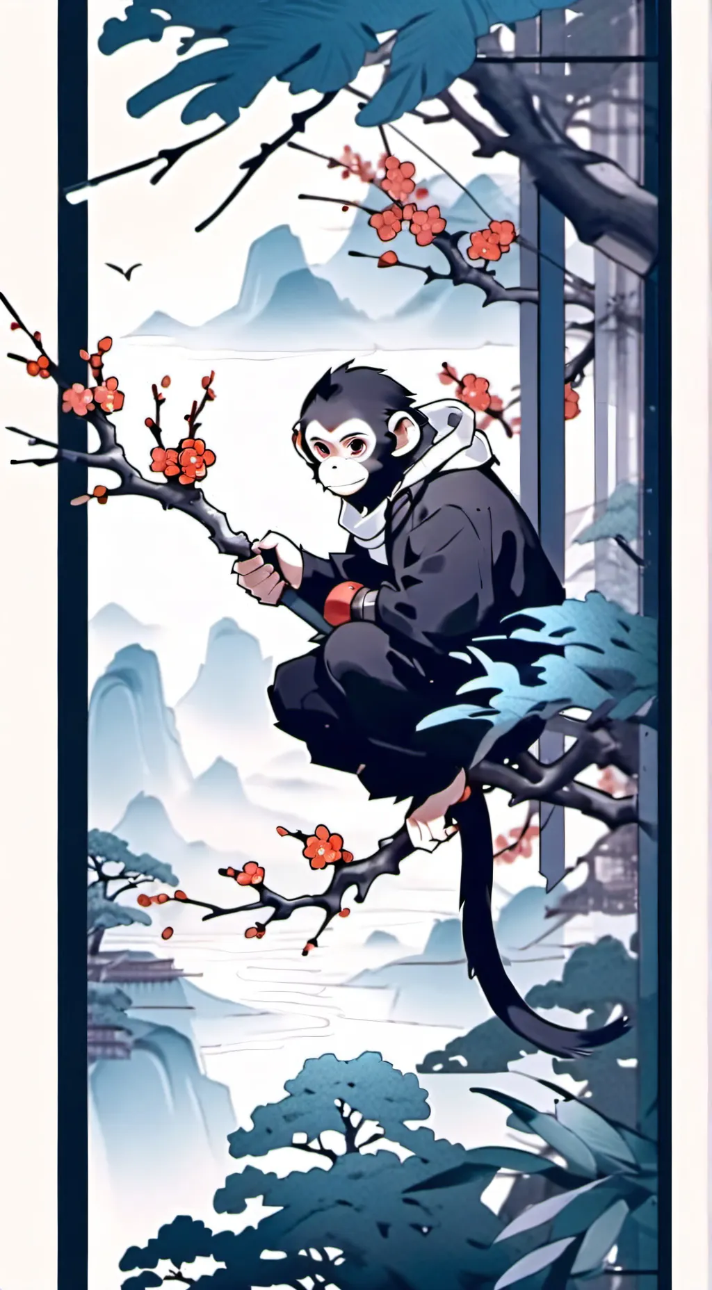 ai character: Just for the sake. background