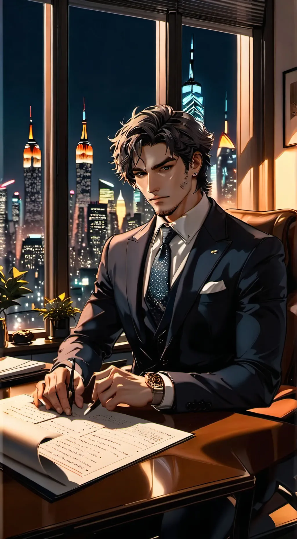 ai character: Alexander background
