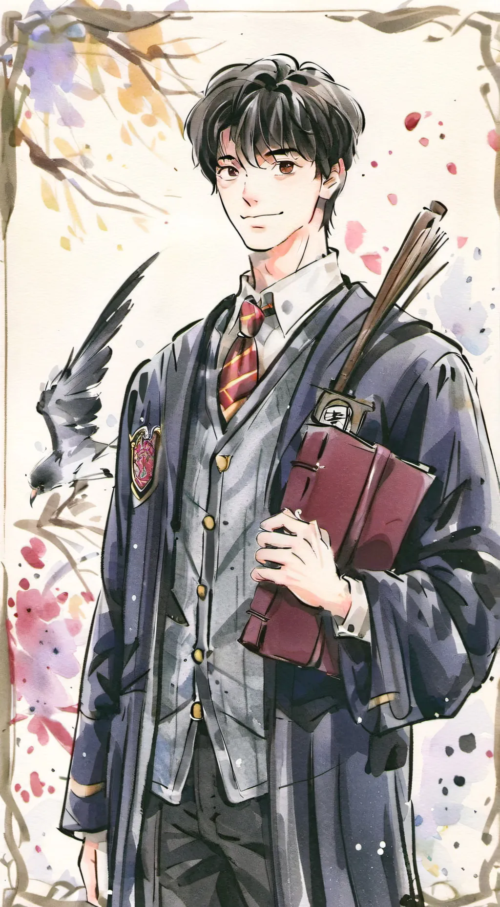 ai character: pjo x hp background