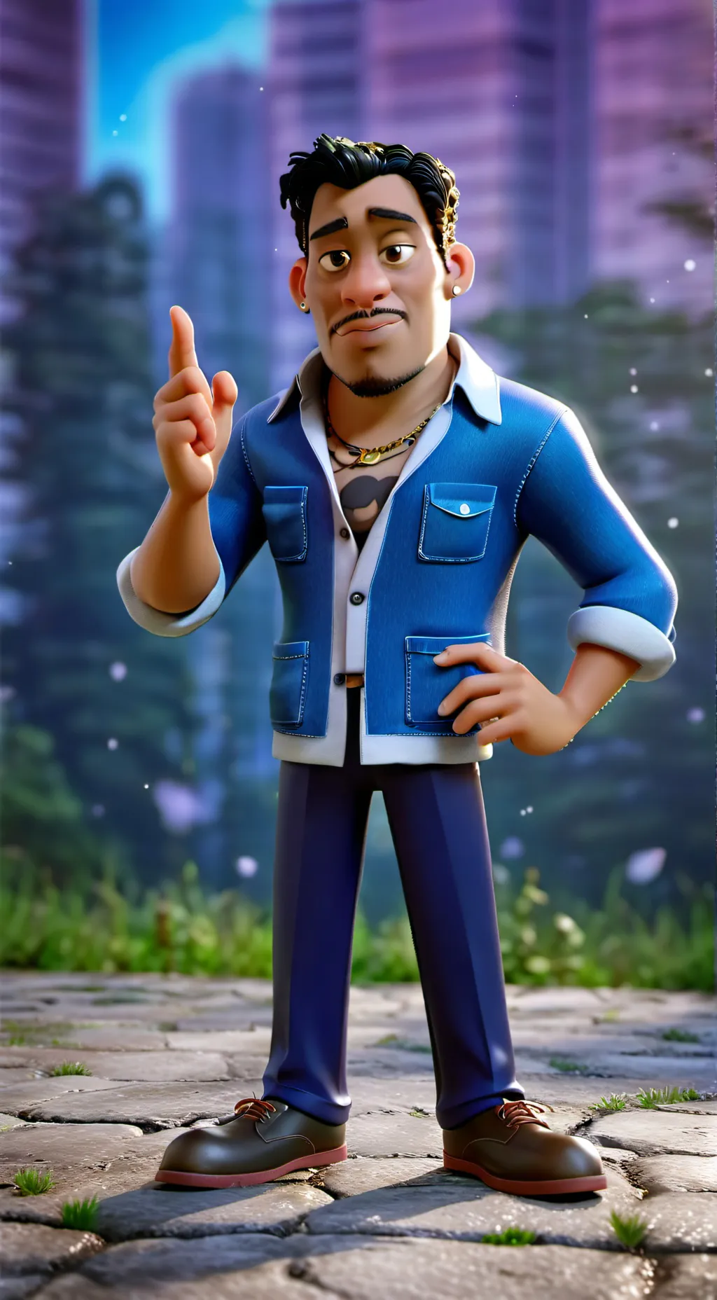 ai character: lapupu background