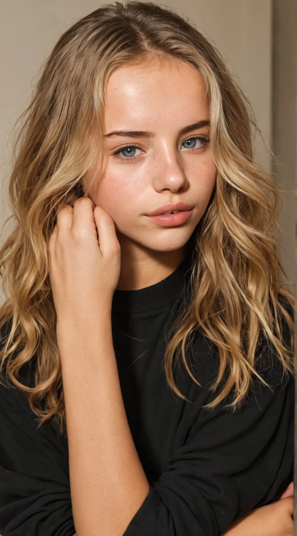 ai character: Léa background