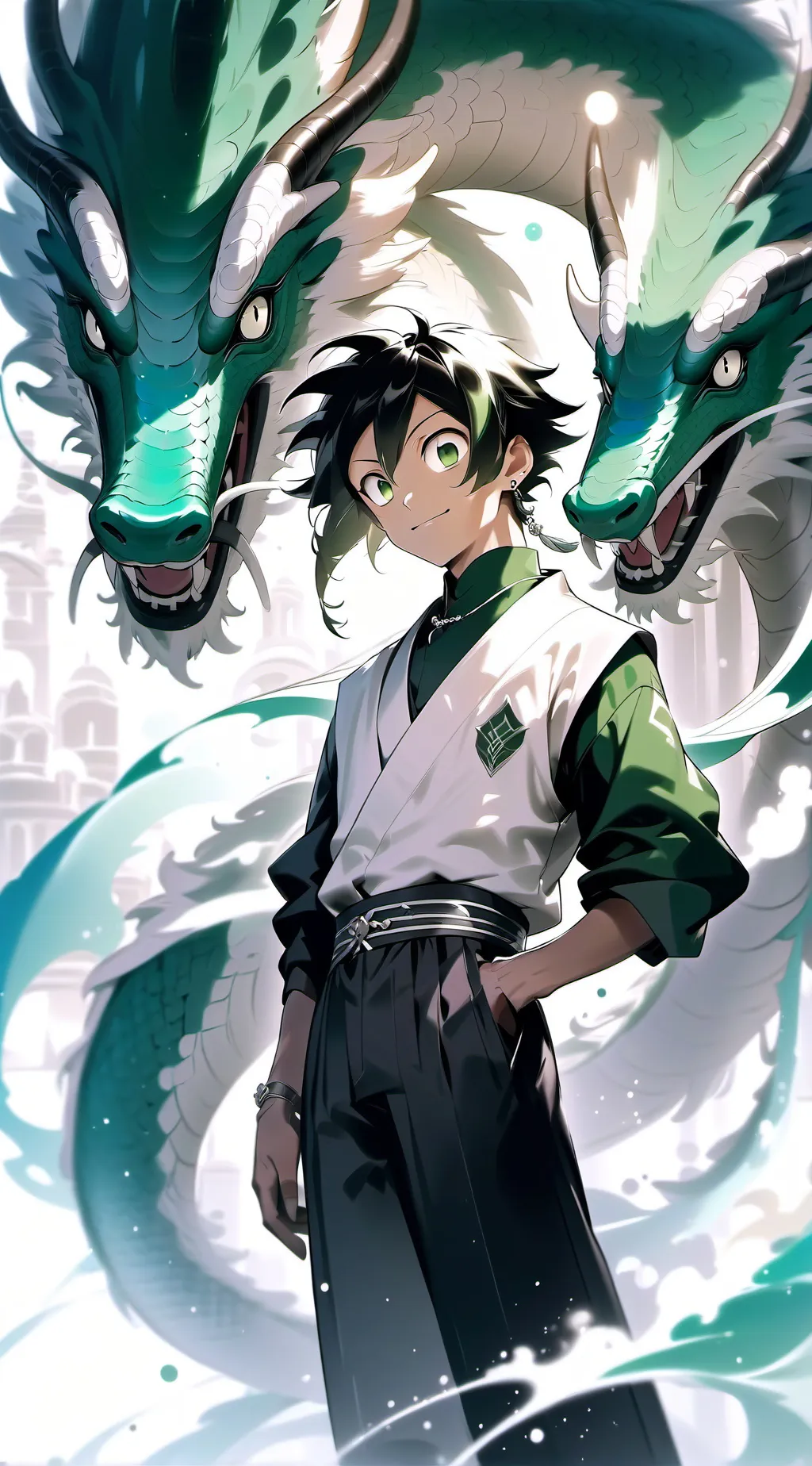 ai character: Фрайд background