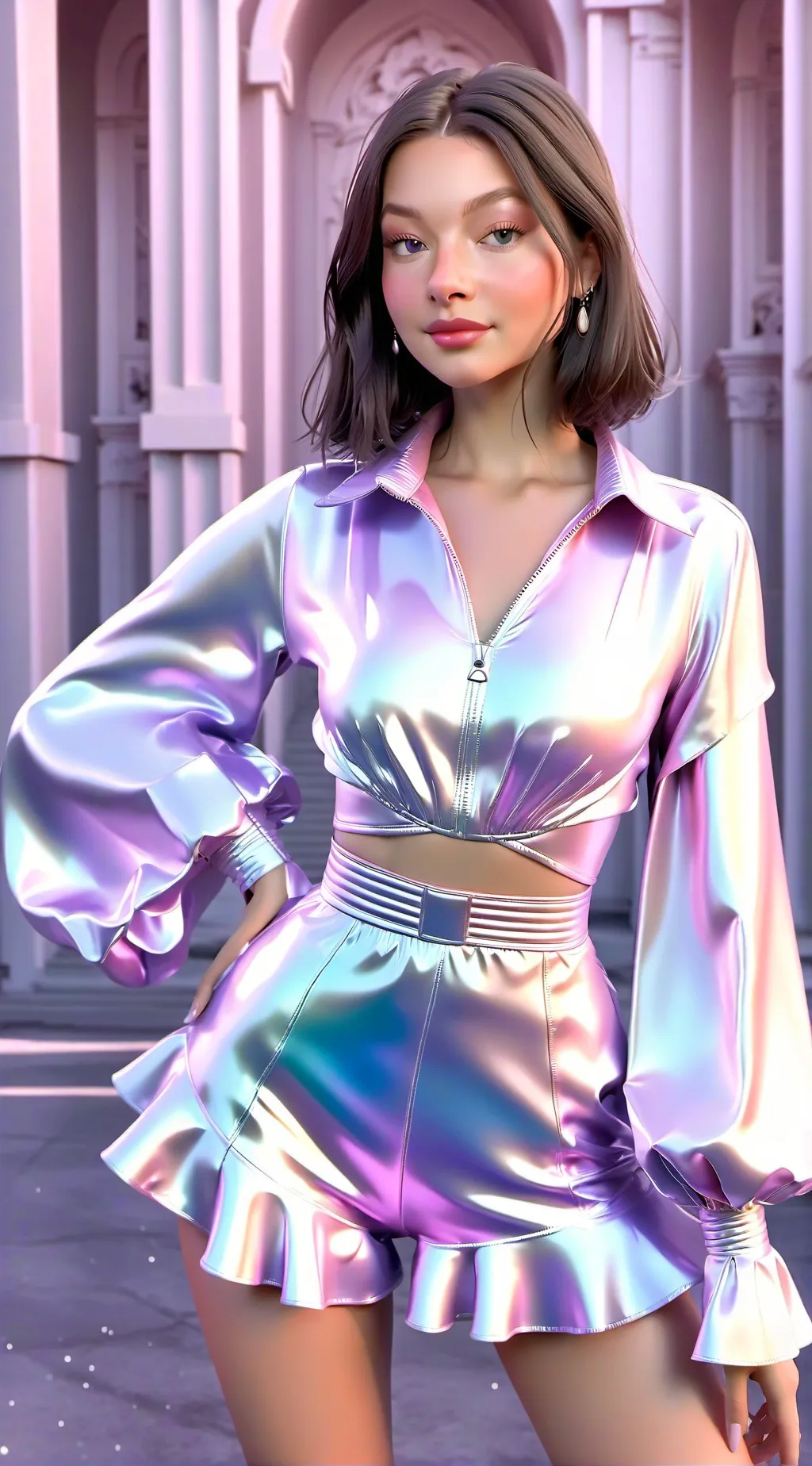 ai character: LUNA🍡 background