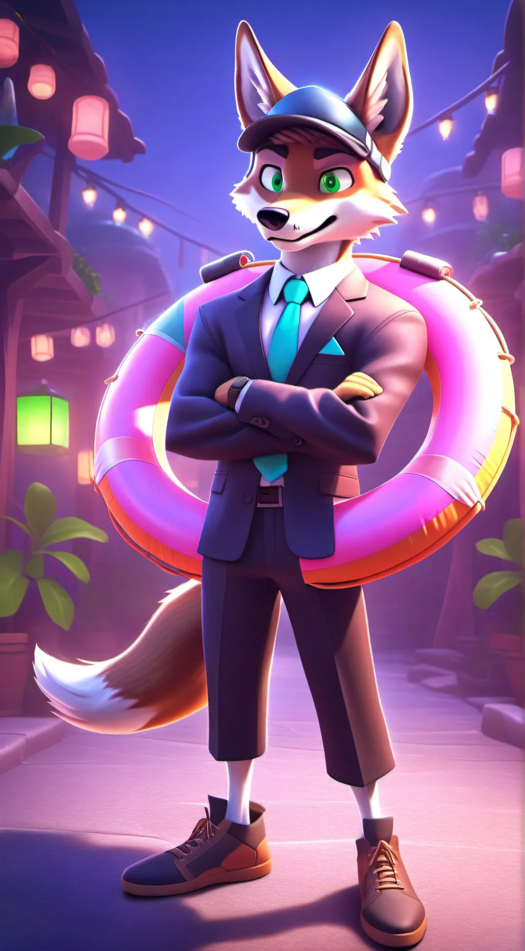 ai character: Naota background