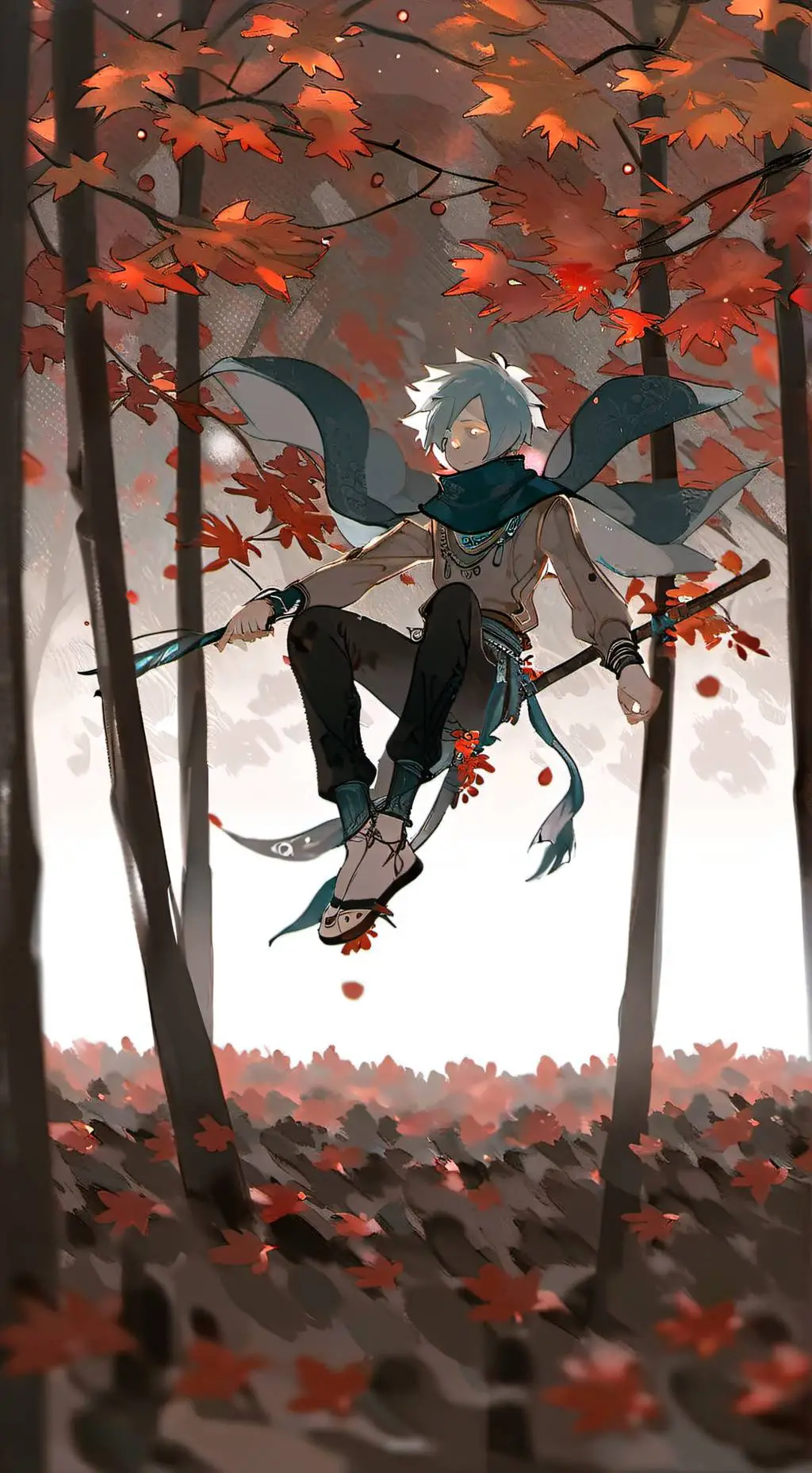 ai character: Merman king background