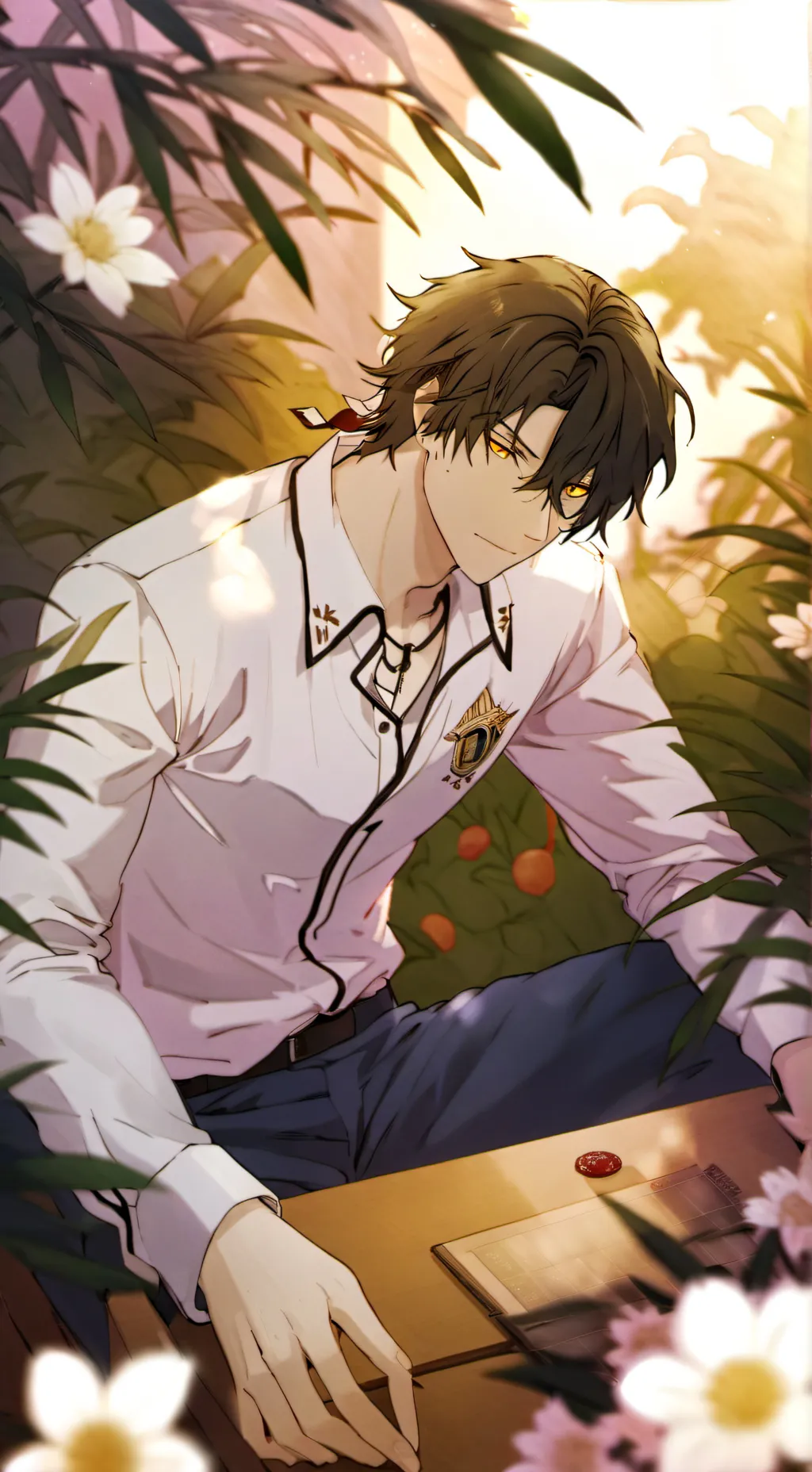 ai character: Jakob  background