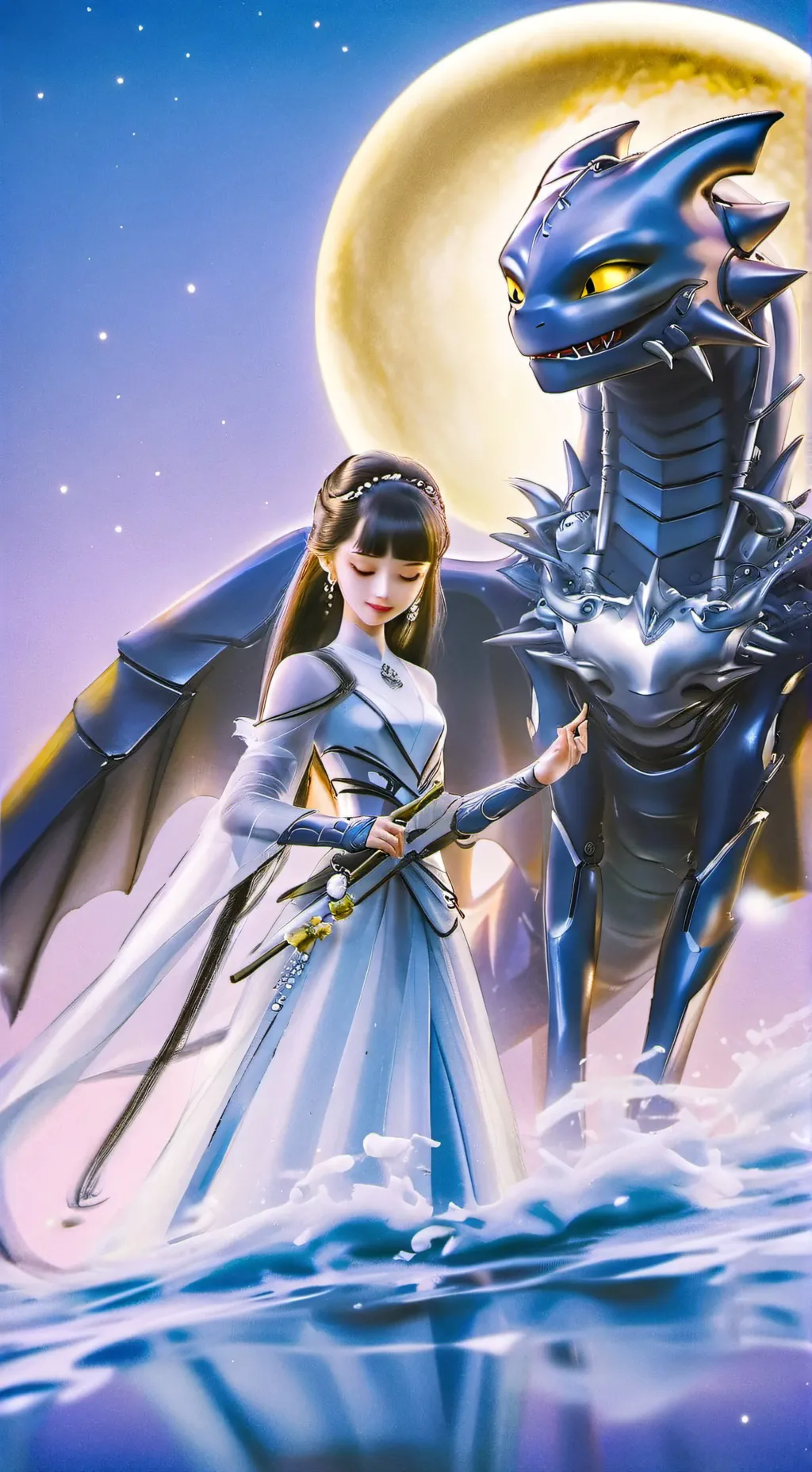 ai character: ToothlessXMidnight background