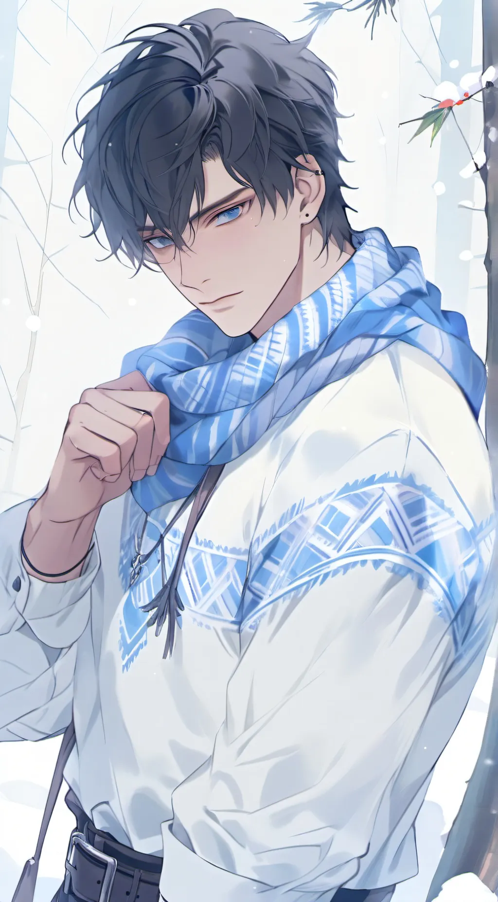 ai character: Lev Ivanov (︶^︶) background