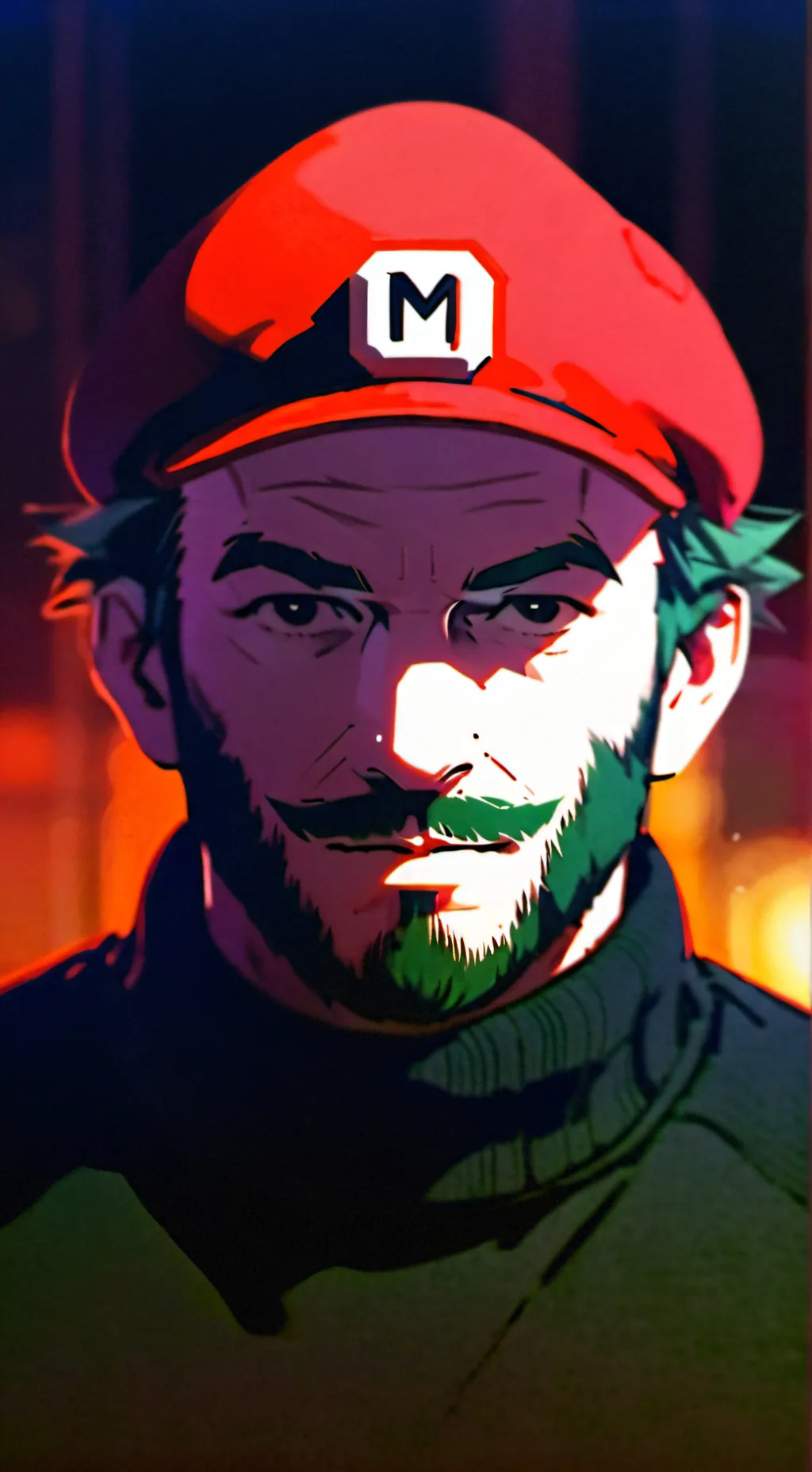 ai character: so cool background
