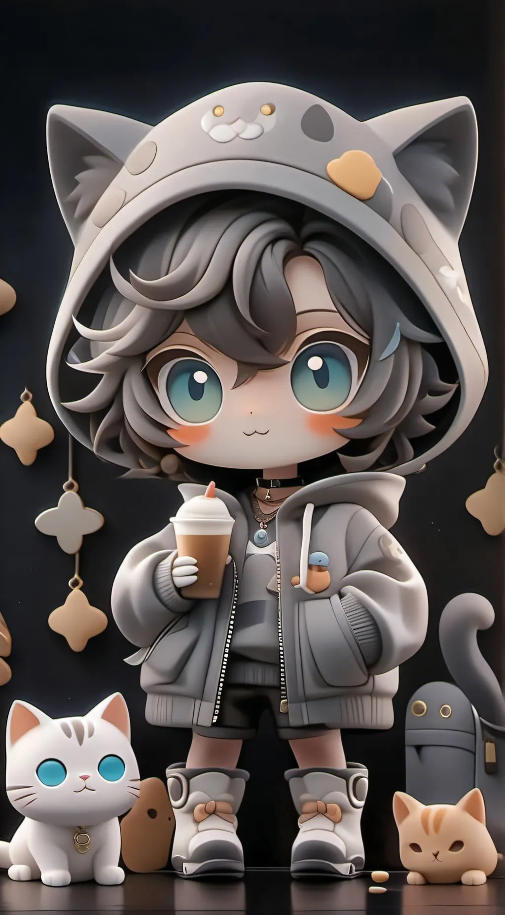 ai character: Dandy background