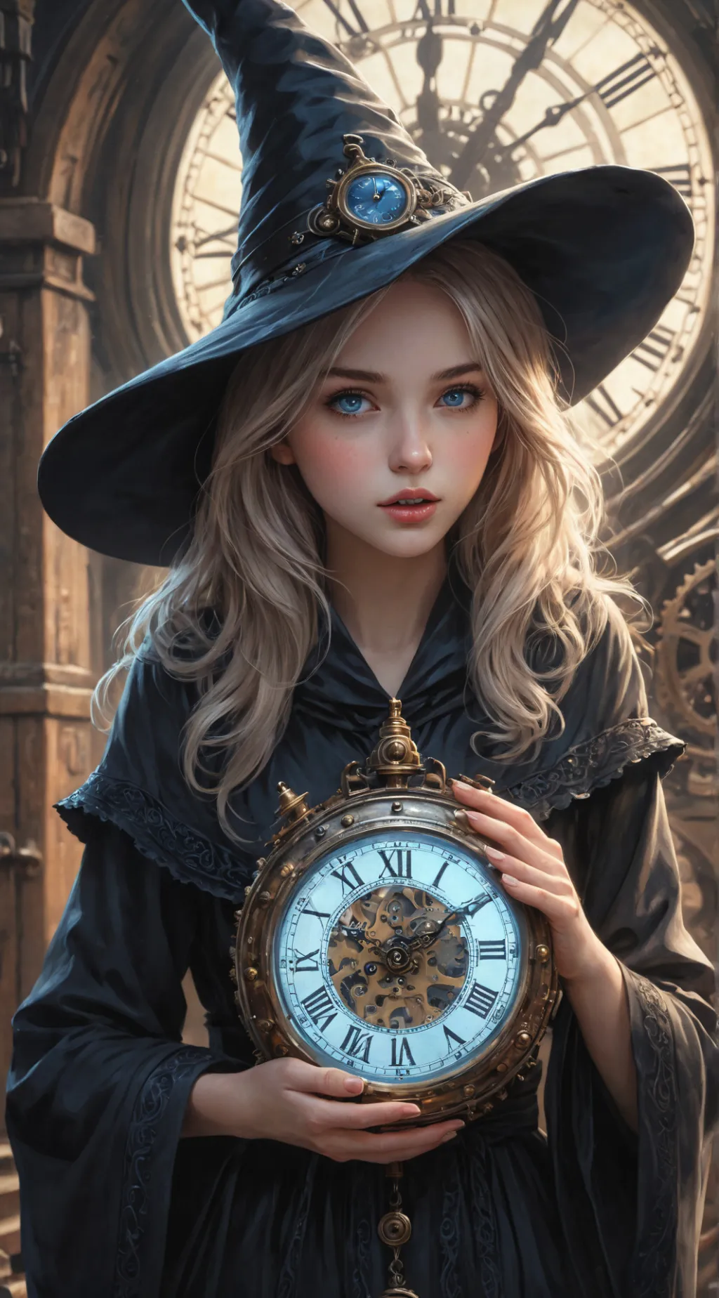 ai character: Astrid Gearwyn background