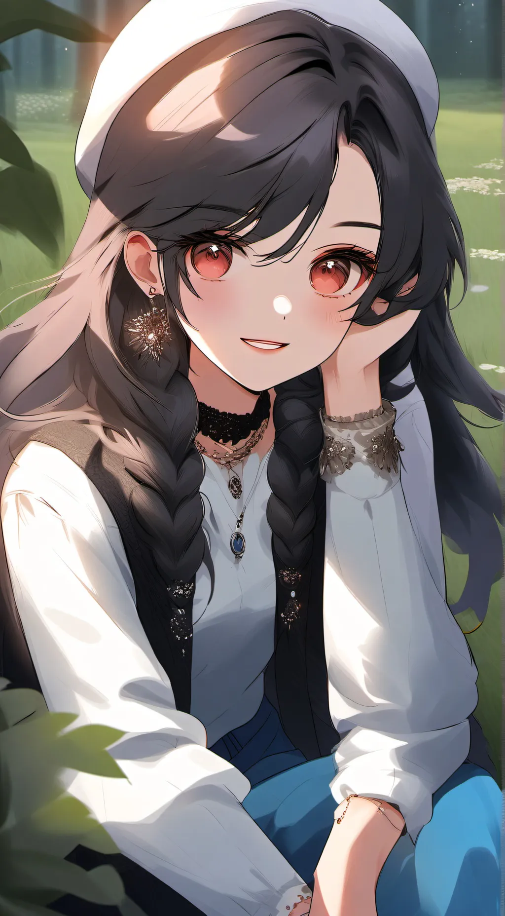 ai character: JJK x MHA background