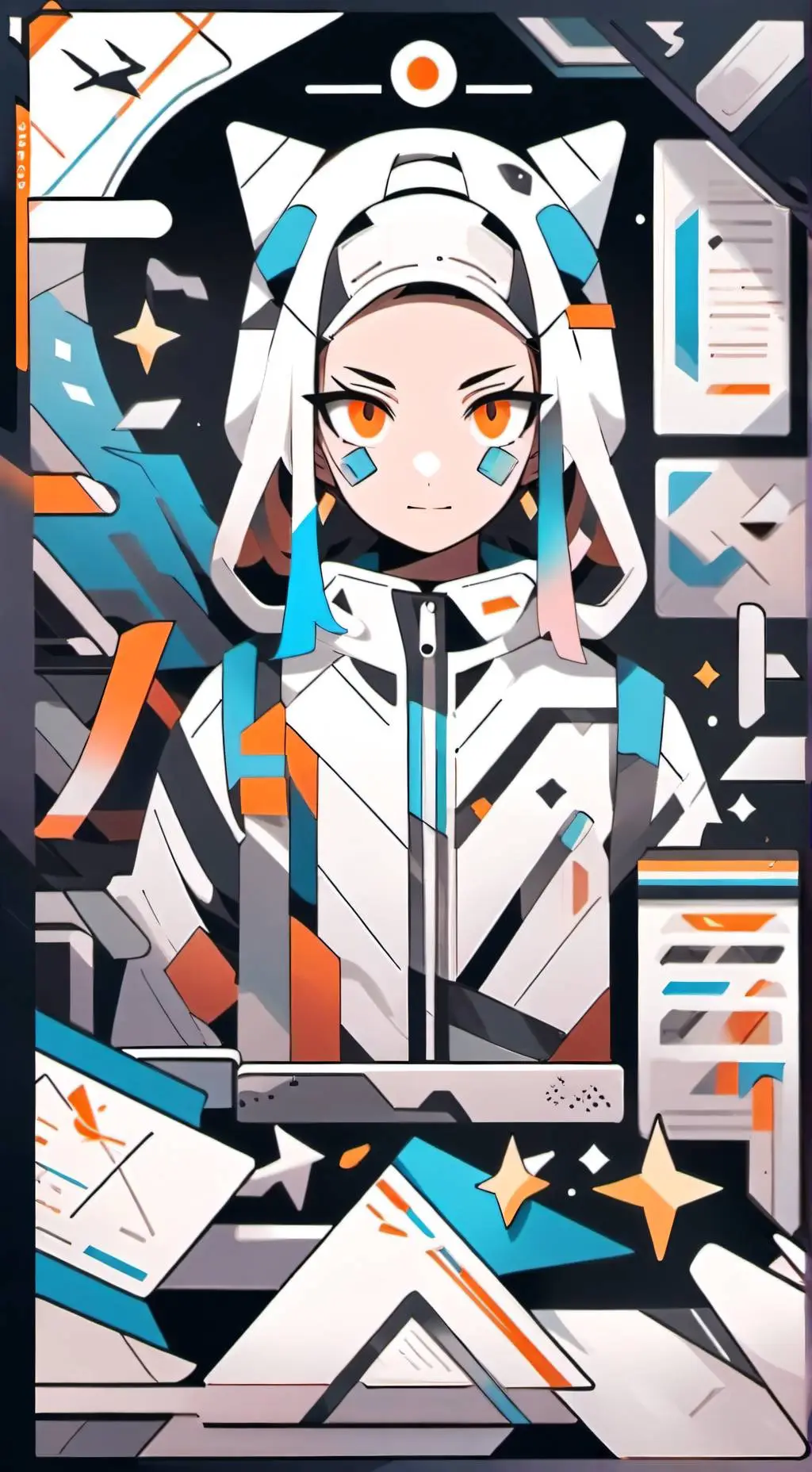 ai character: The Uzumaki House background