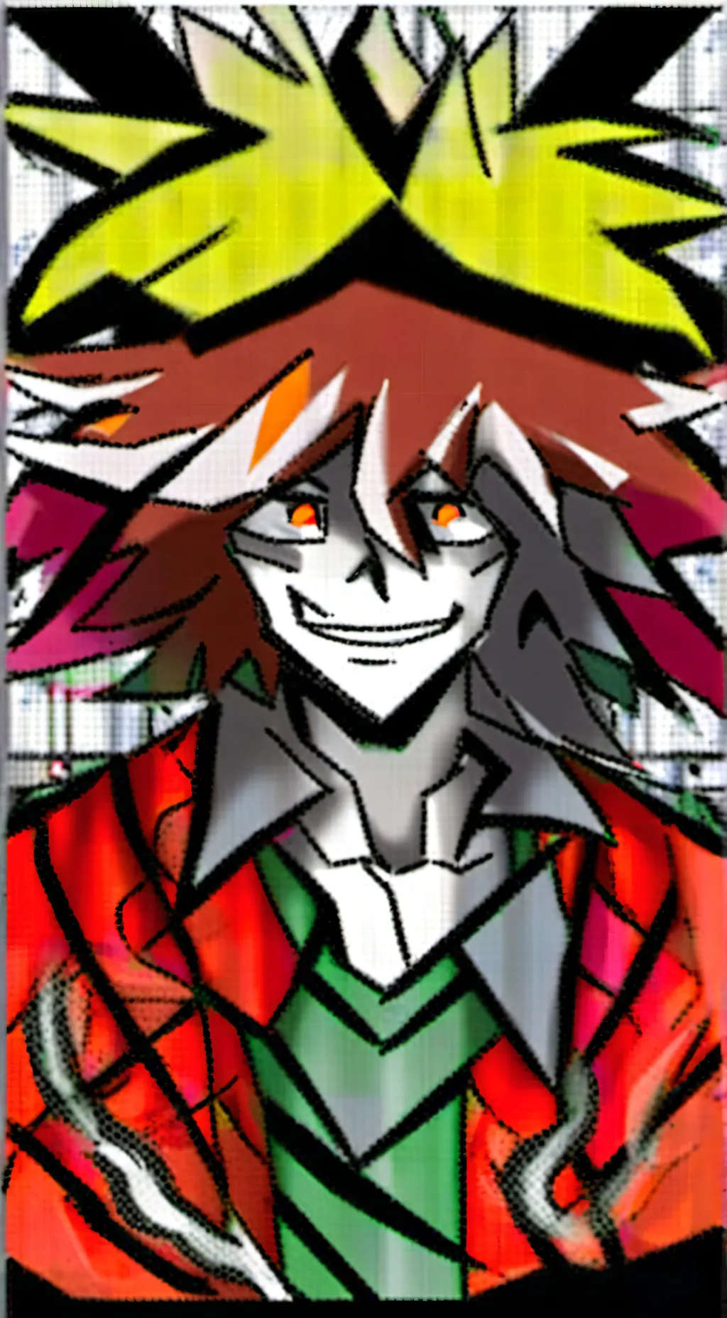 ai character: Jeff and luke  background