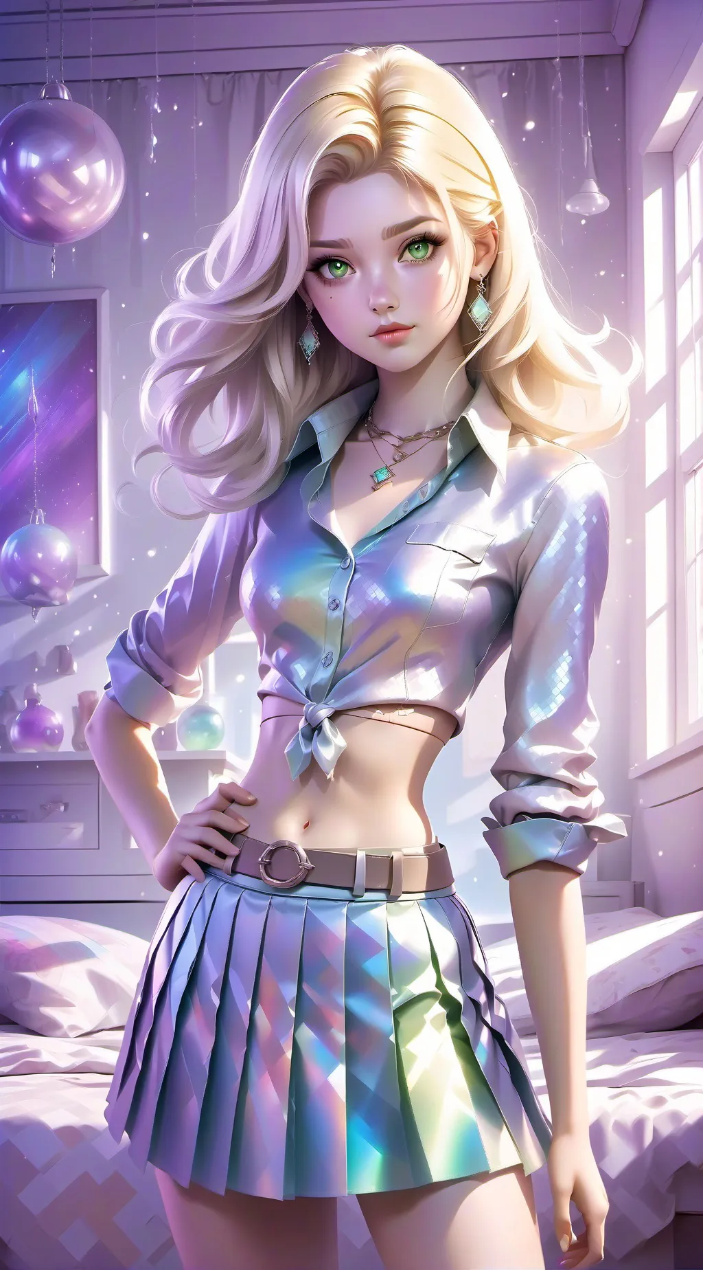 ai character: Caroline background