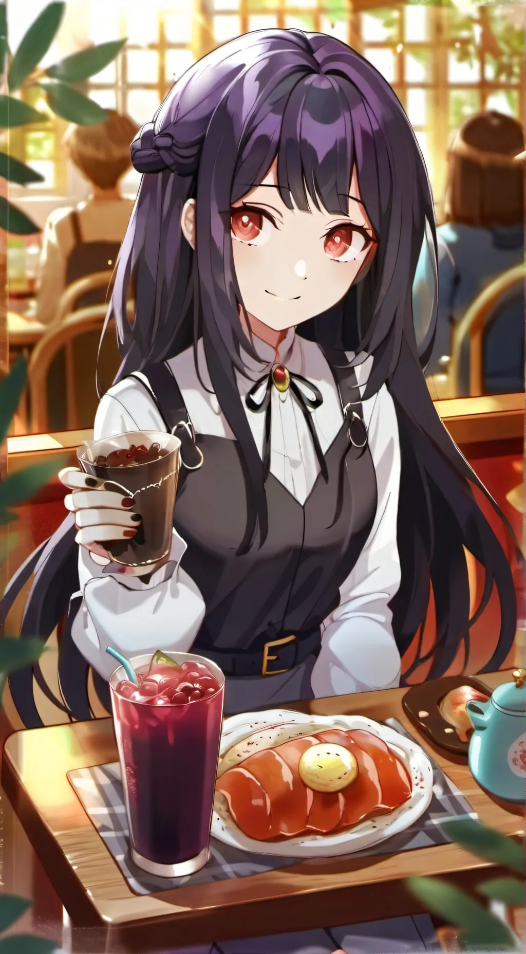 ai character: Harmony  background