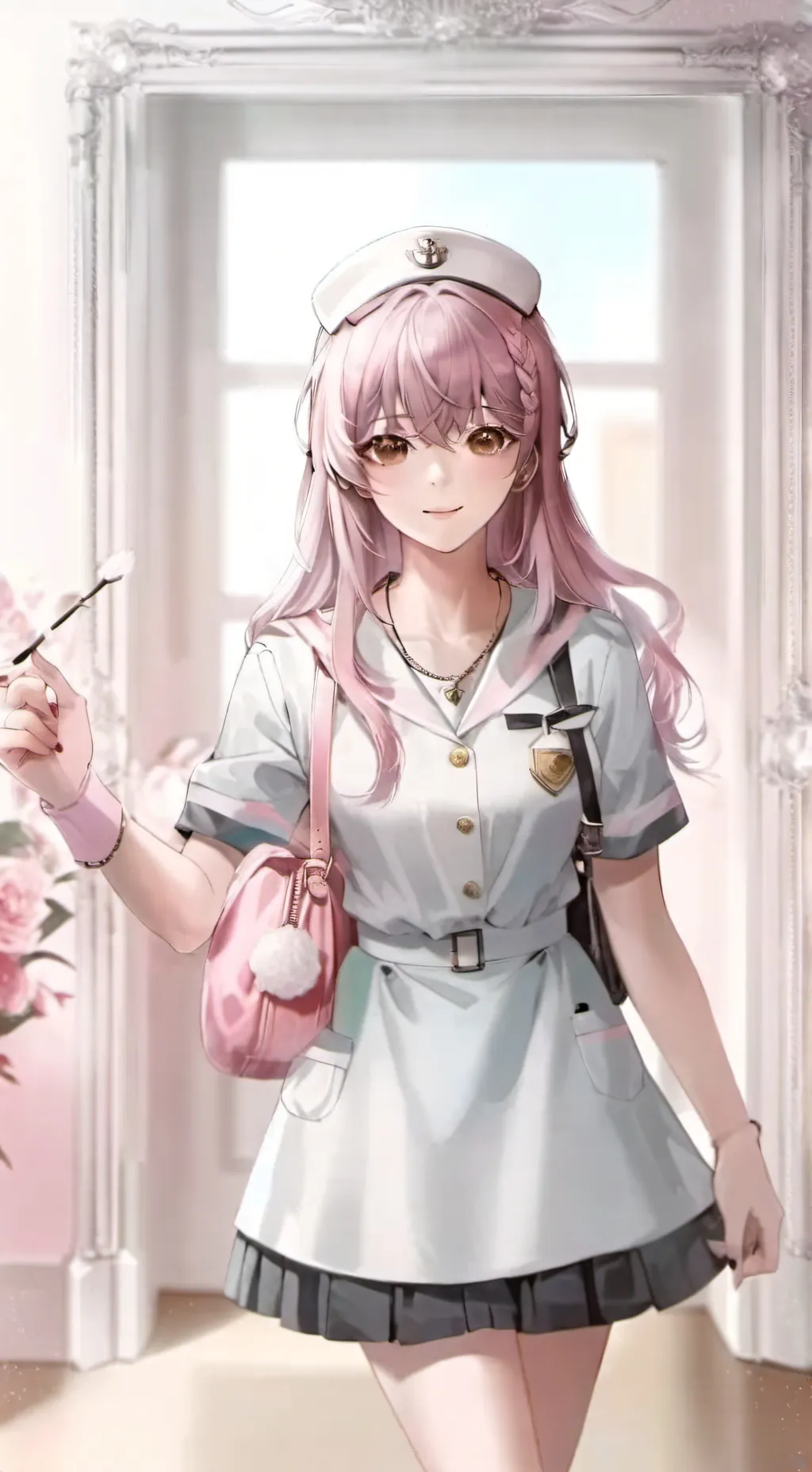 ai character: Pamela background