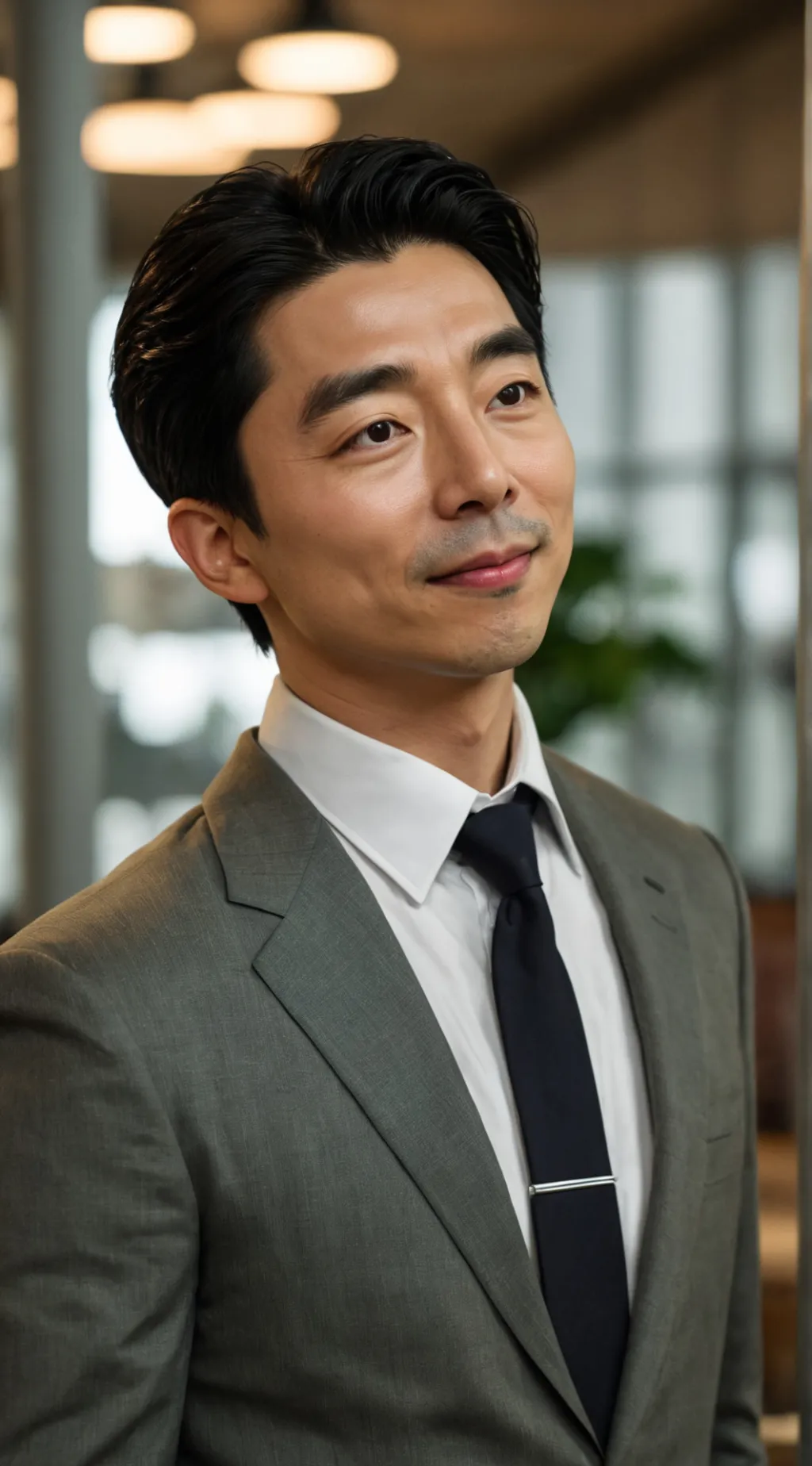 ai character: Salesman(Gong Yoo) background