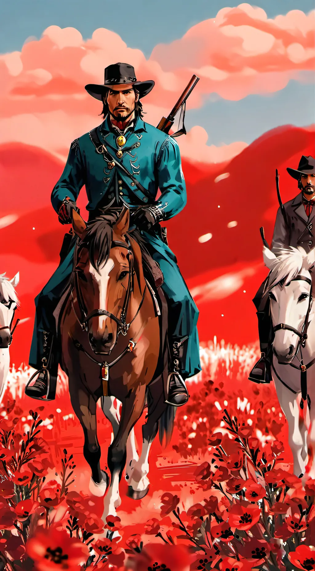 ai character: RDR2 (Sonic one) background