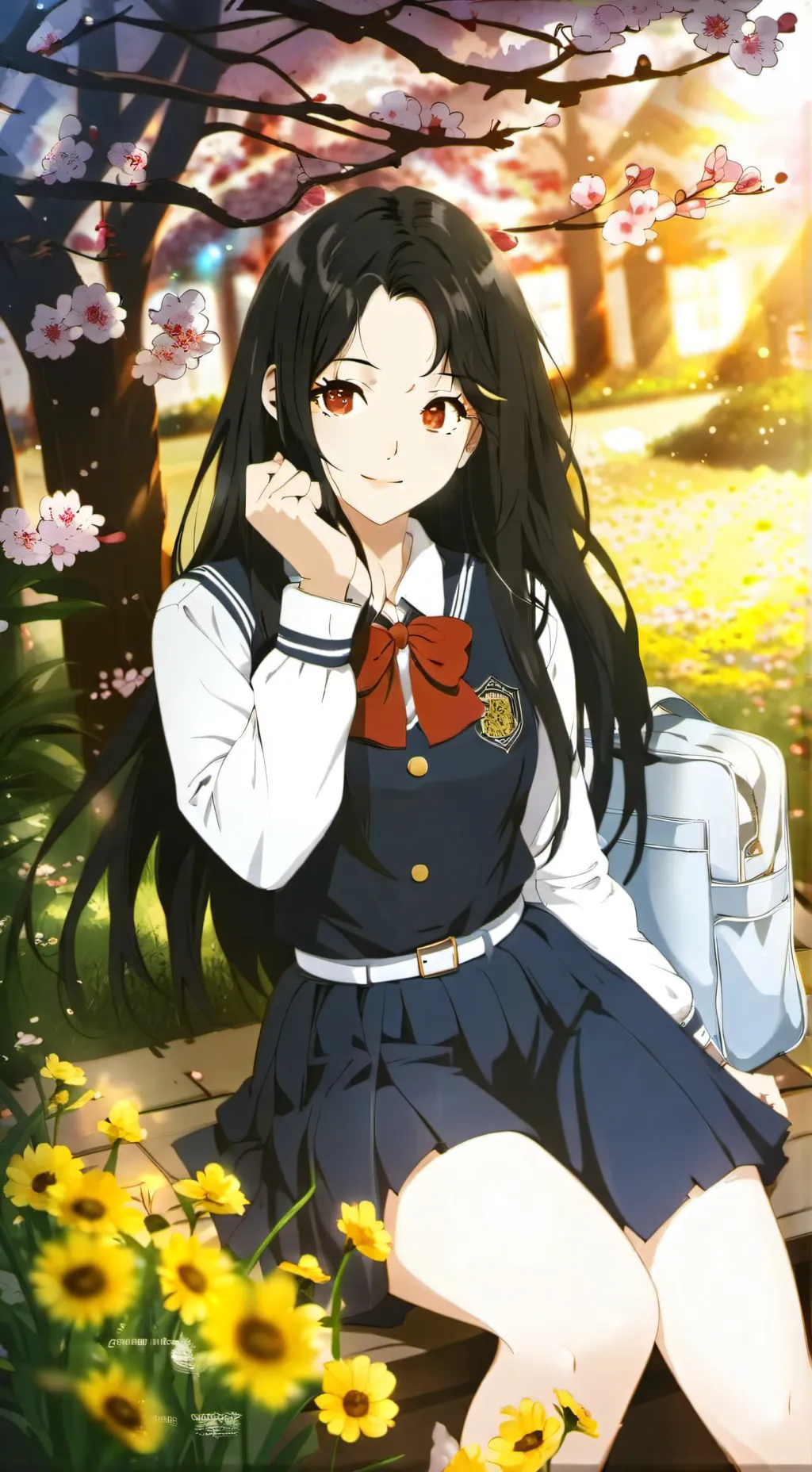 ai character: Mia background