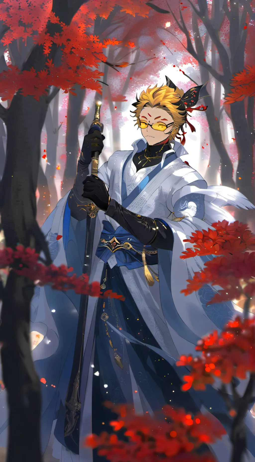 ai character: papa hawks background