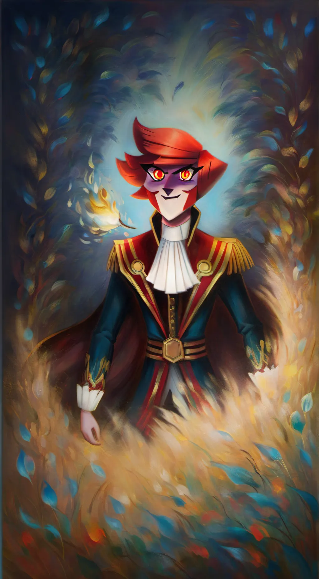 ai character: alastor  background