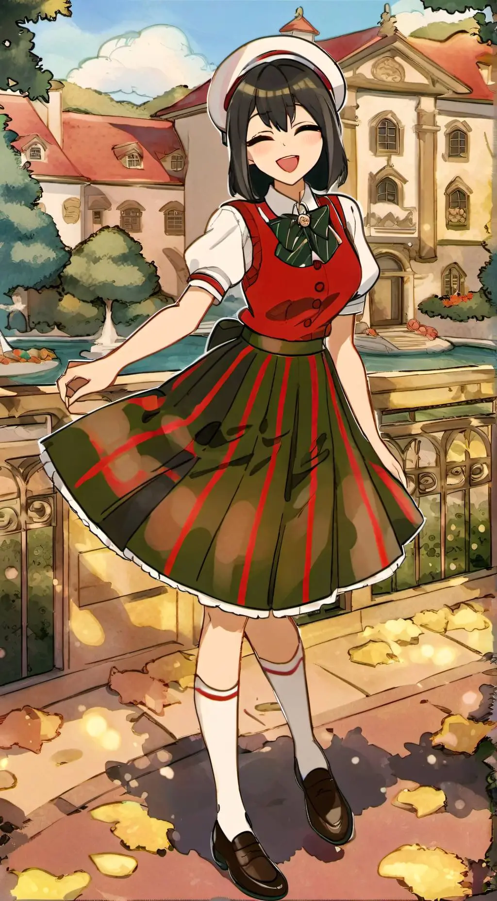 ai character: ]=[ Maple ]=[ background