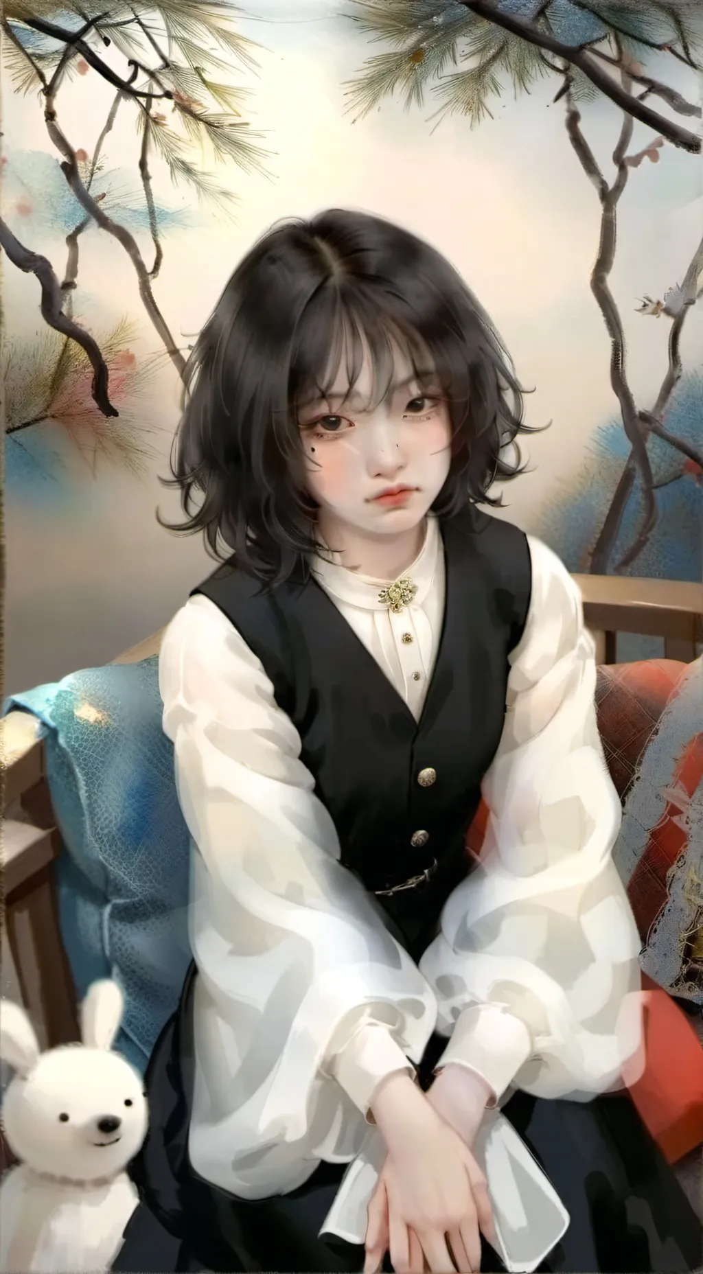ai character: Idk background