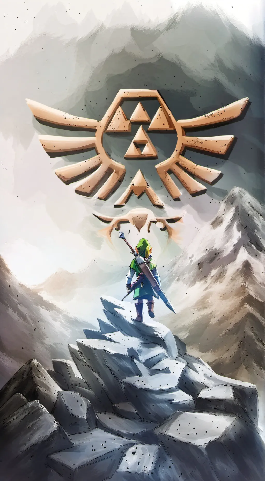 ai character: Hyrule links death background