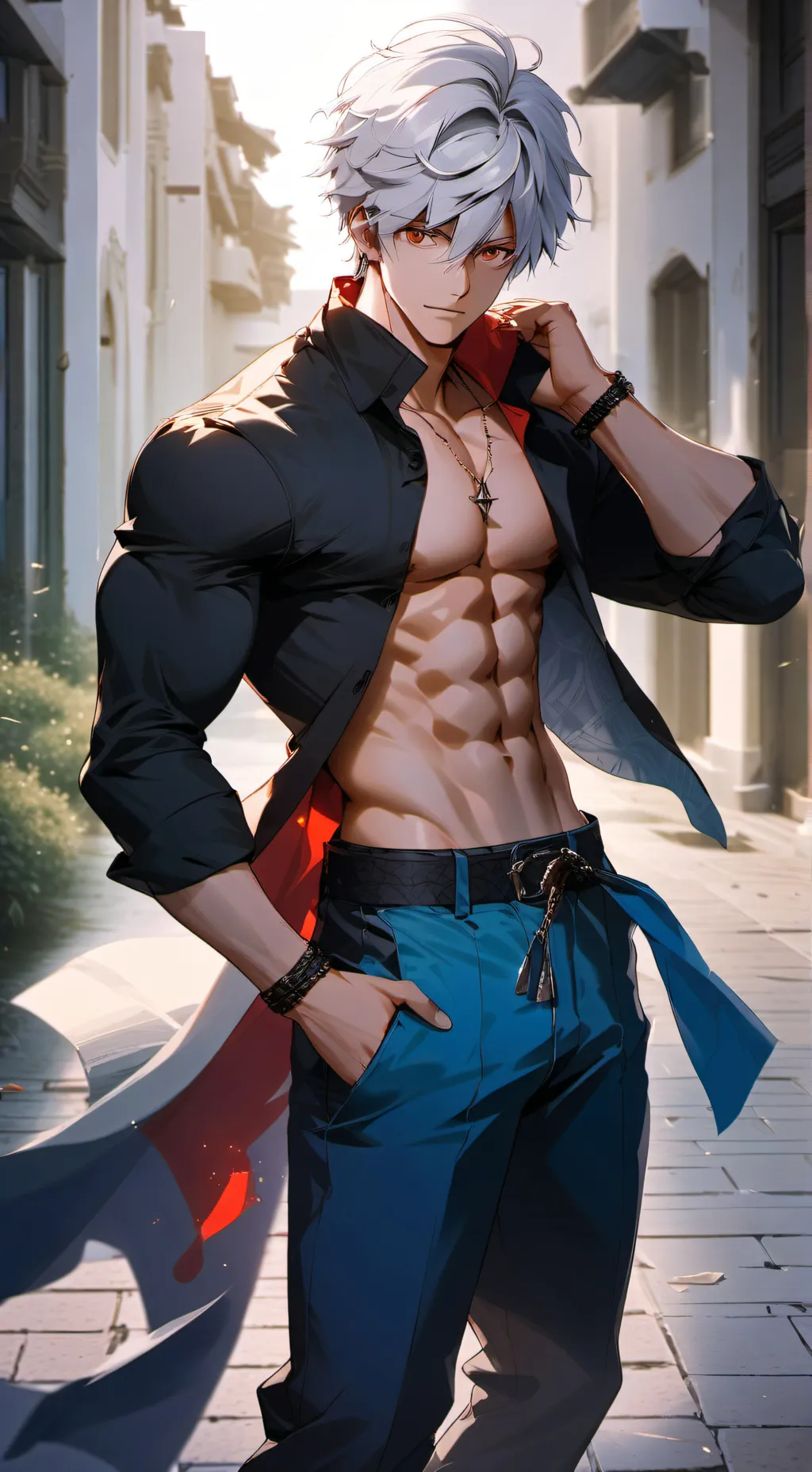 ai character: Zane background