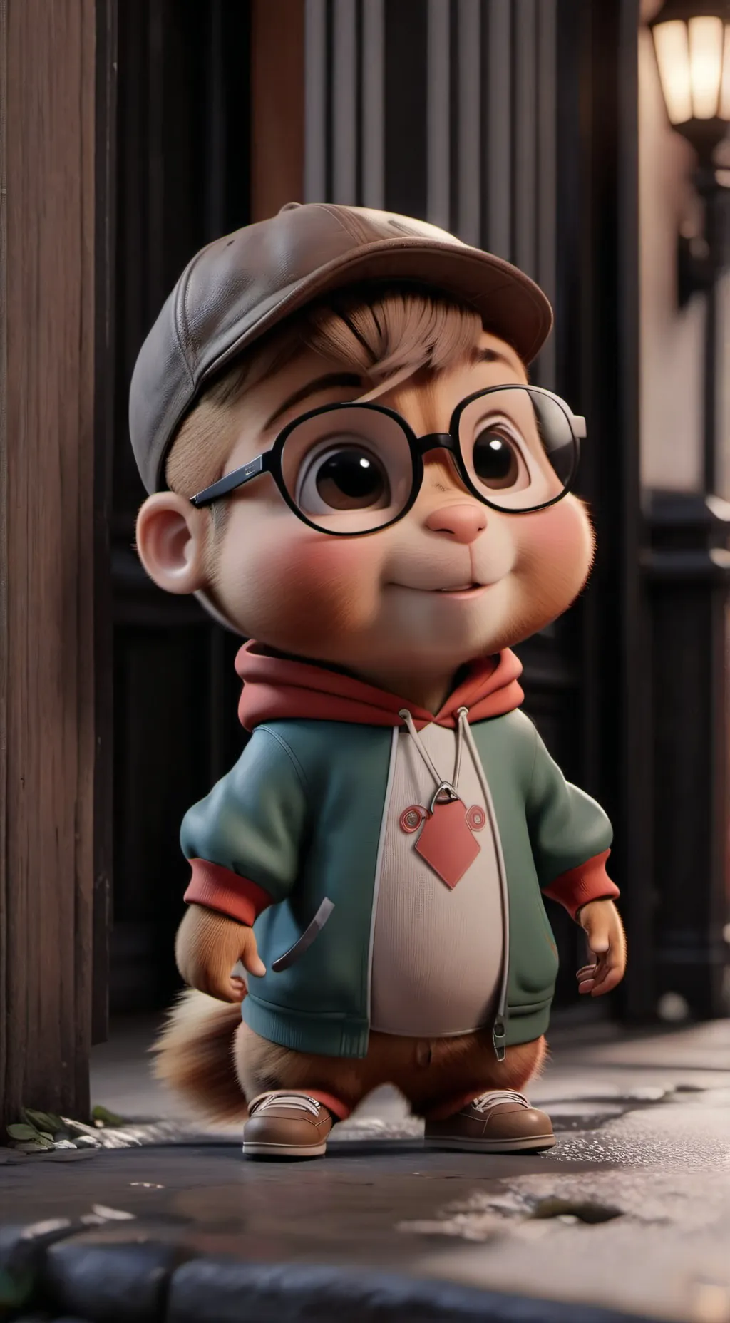 ai character: Alvin  background