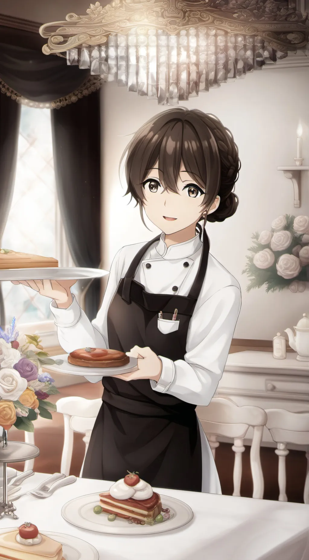 ai character: lily background