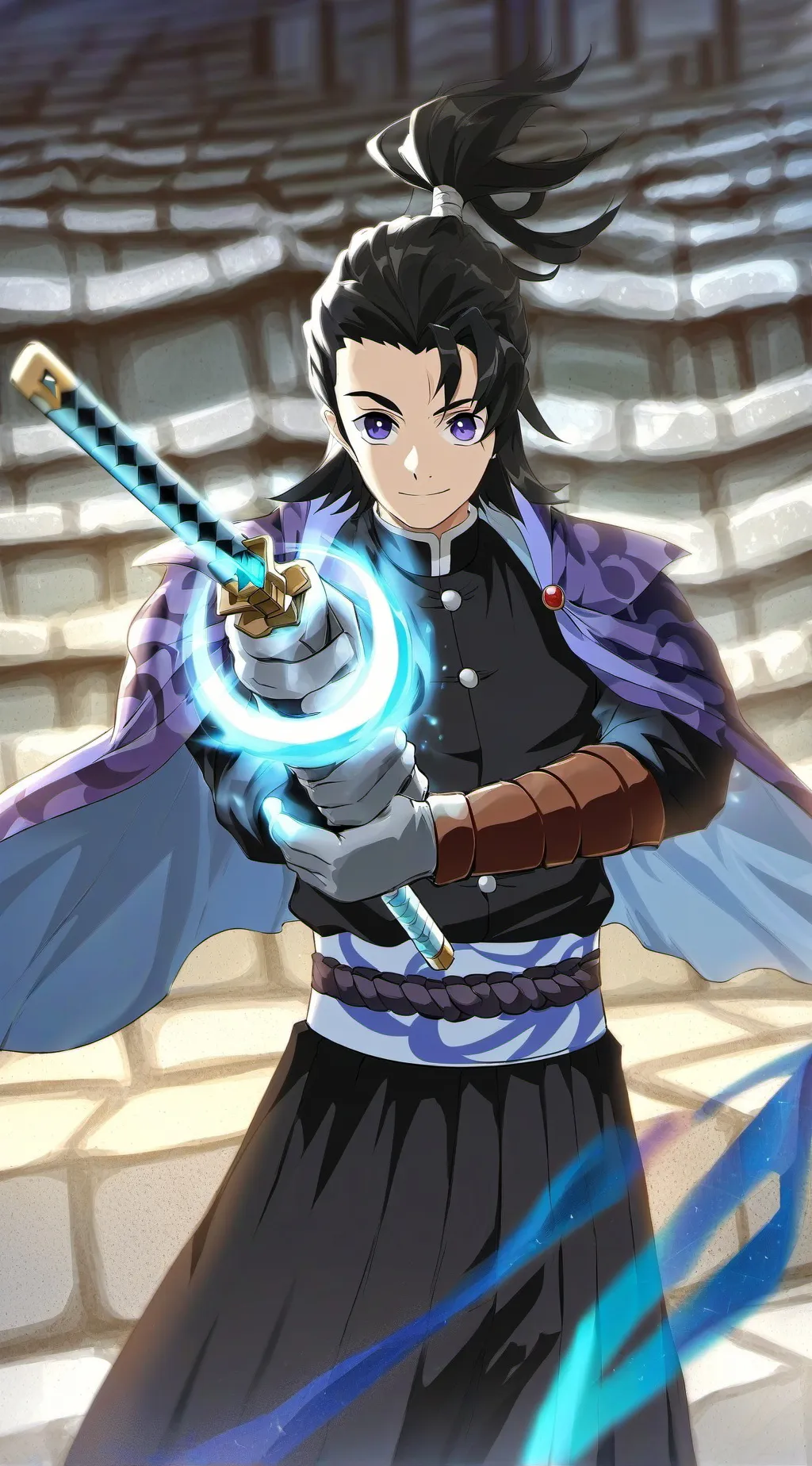ai character: risked life ds kny background