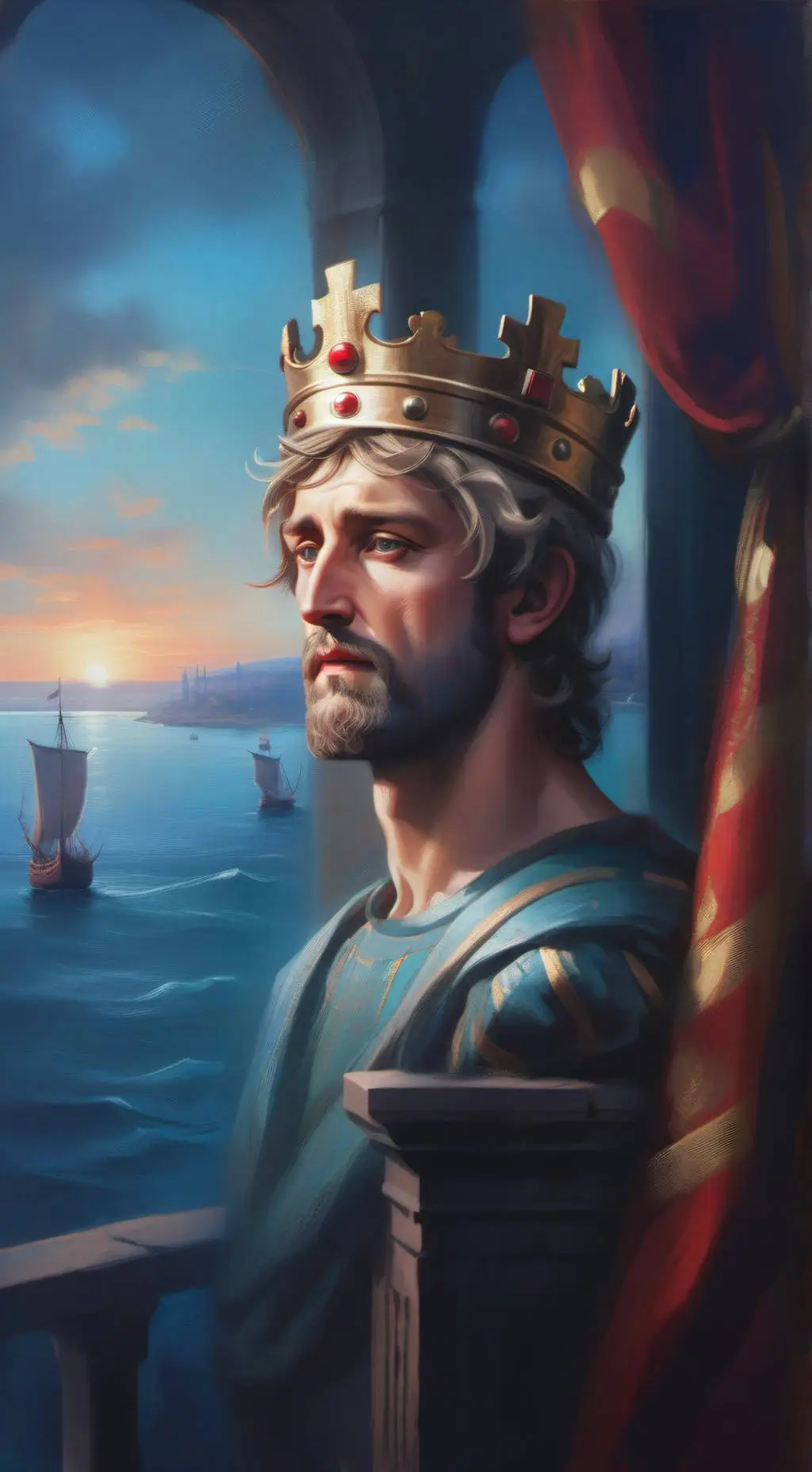 ai character: Medieval Times background