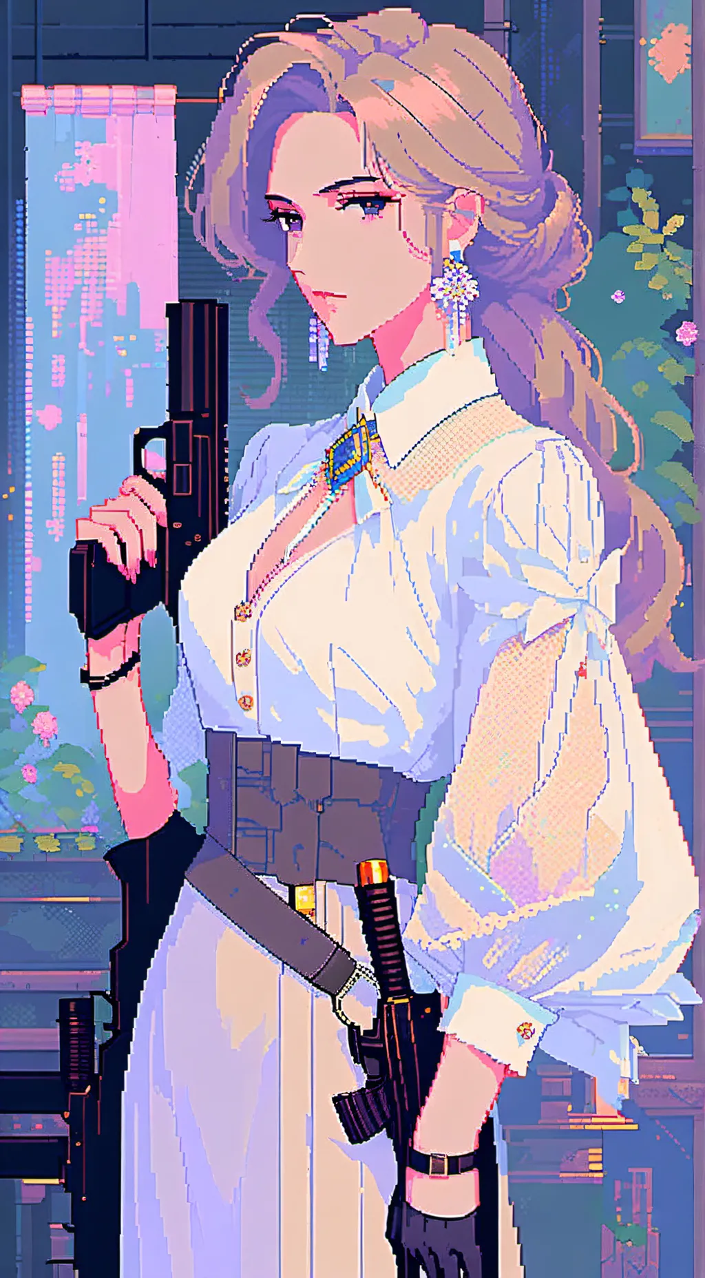 ai character: maci background